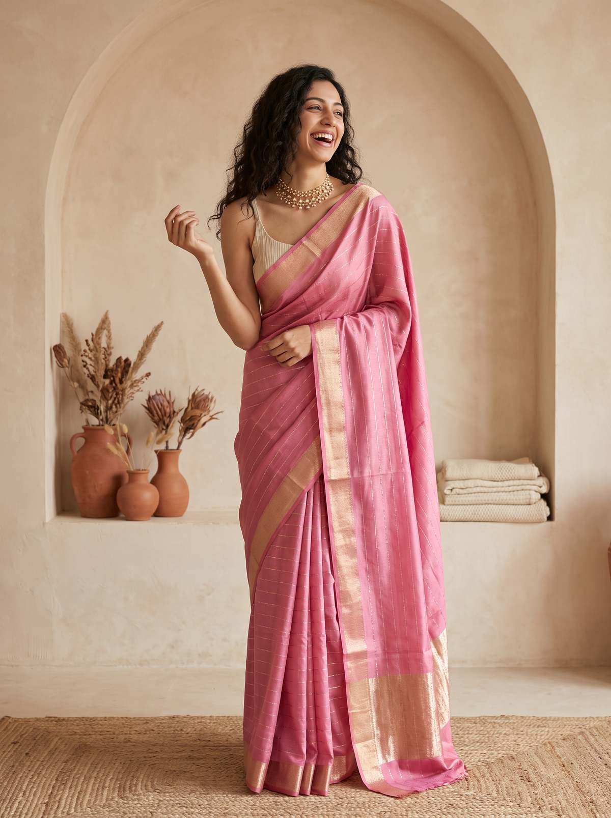 Roshni Jari Silk Saree