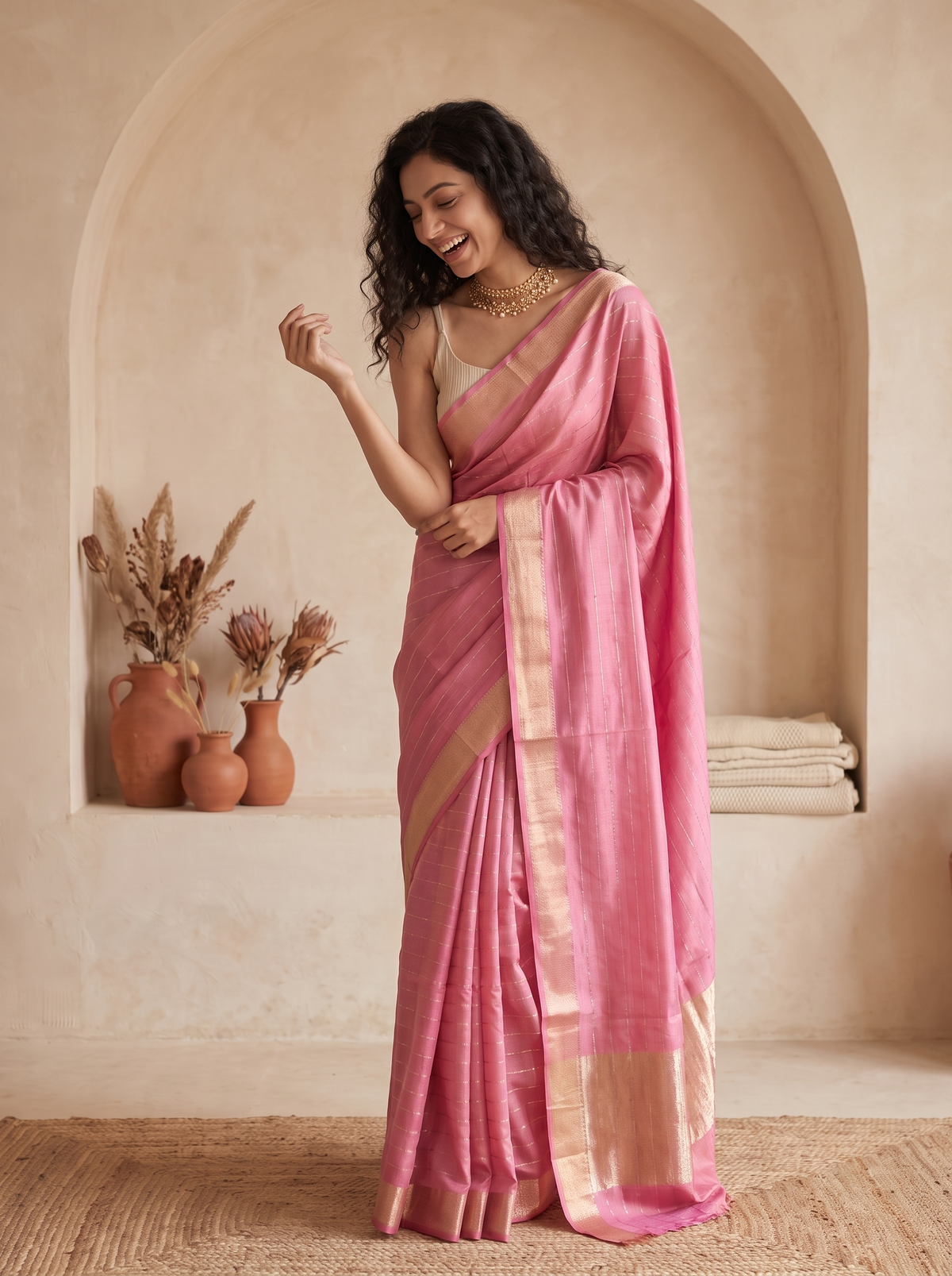 Roshni Jari Silk Saree