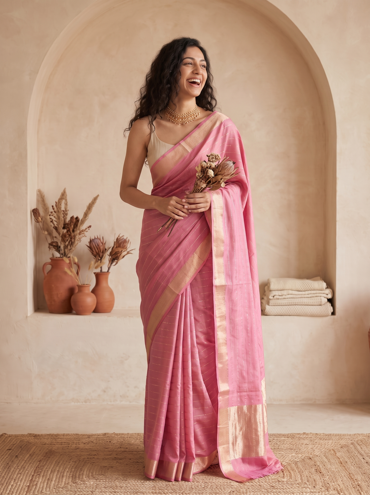 Roshni Jari Silk Saree