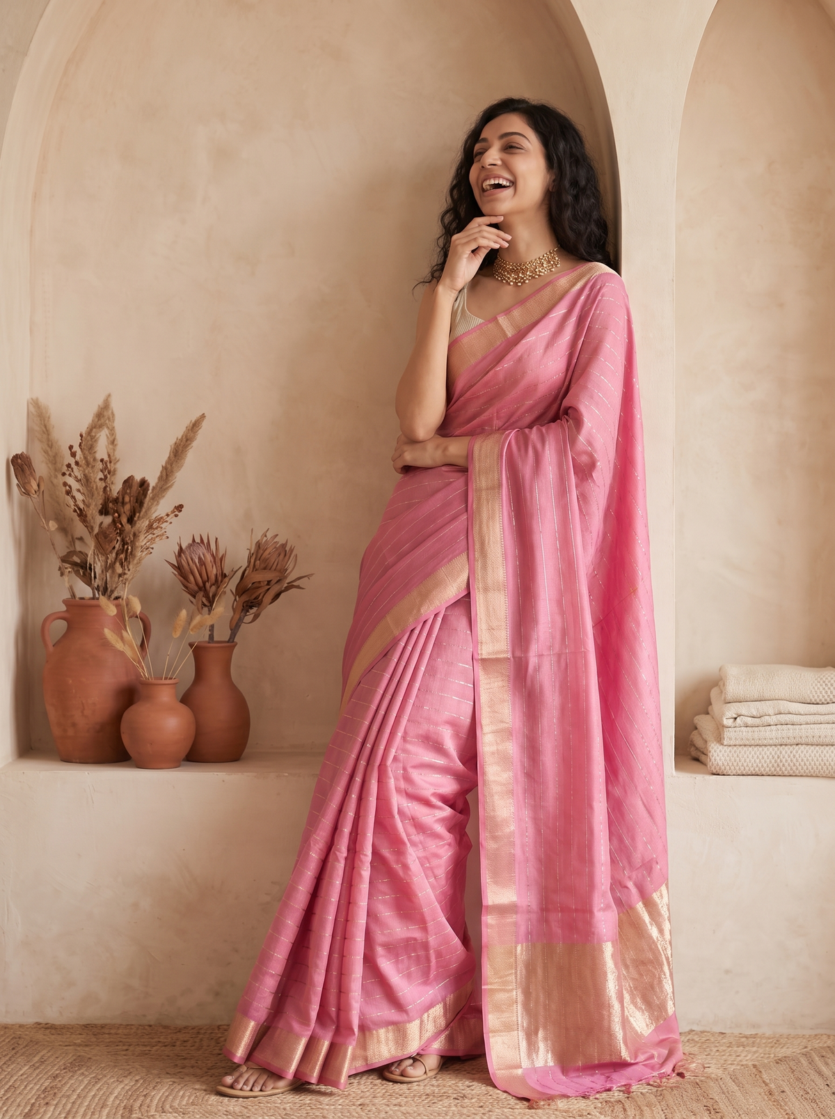 Roshni Jari Silk Saree