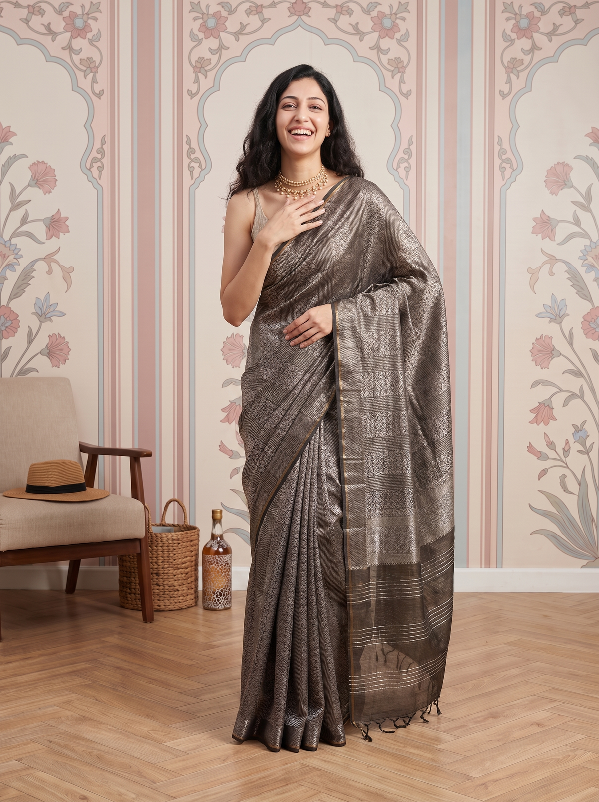 Rajavilas Jari Silk Saree