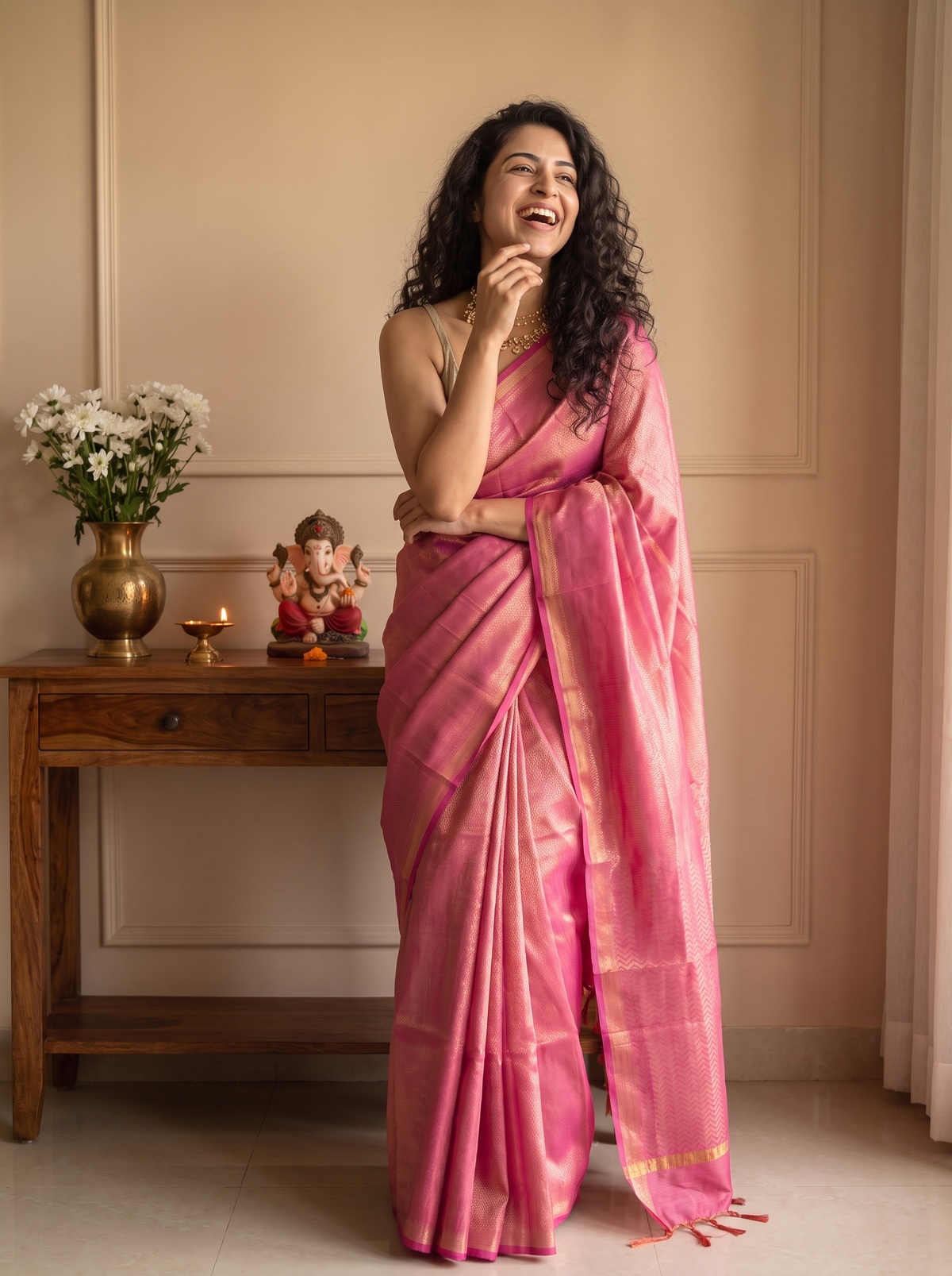Maharani Jari Silk Saree
