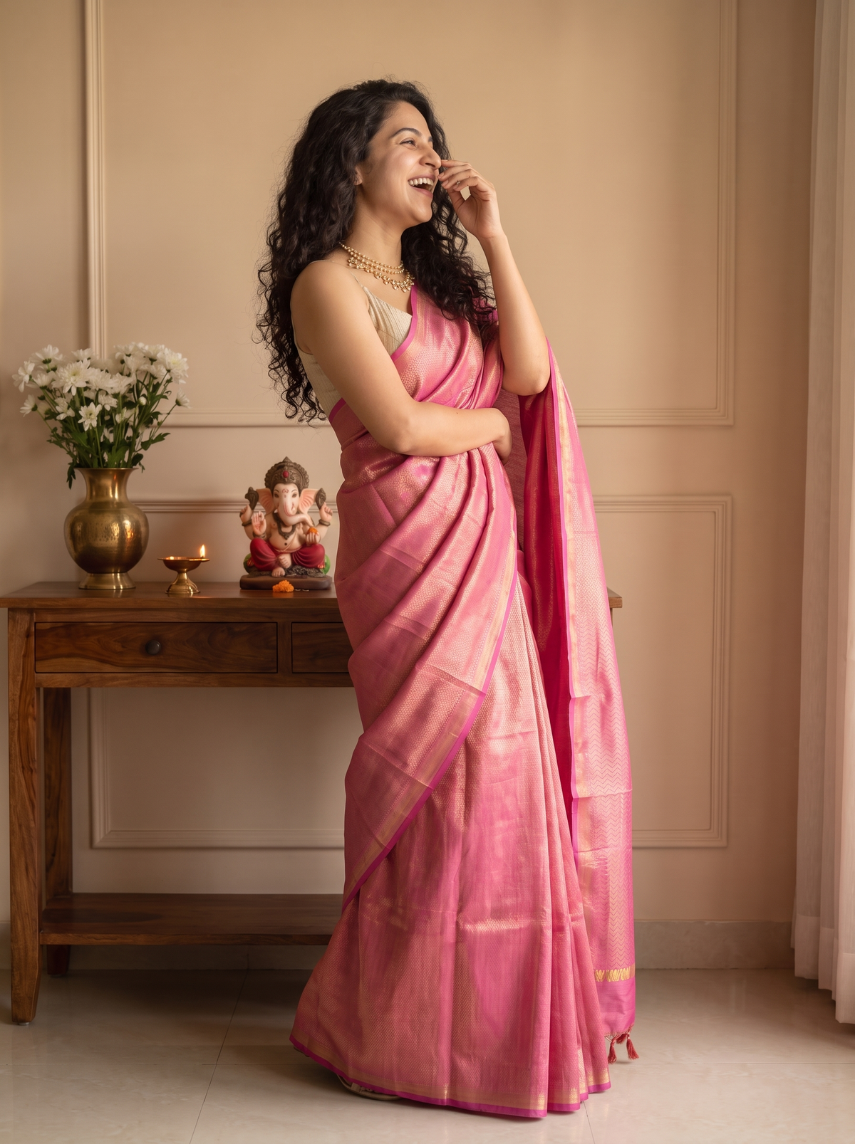 Maharani Jari Silk Saree