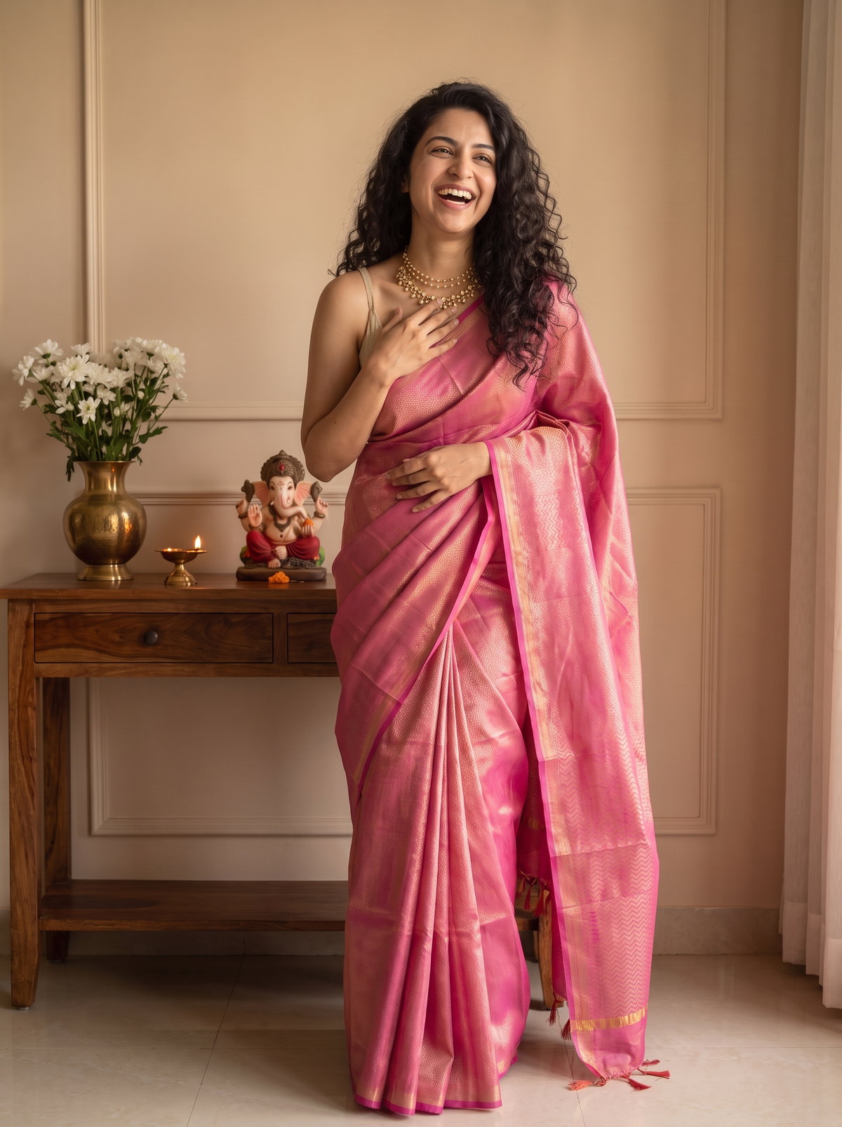 Maharani Jari Silk Saree