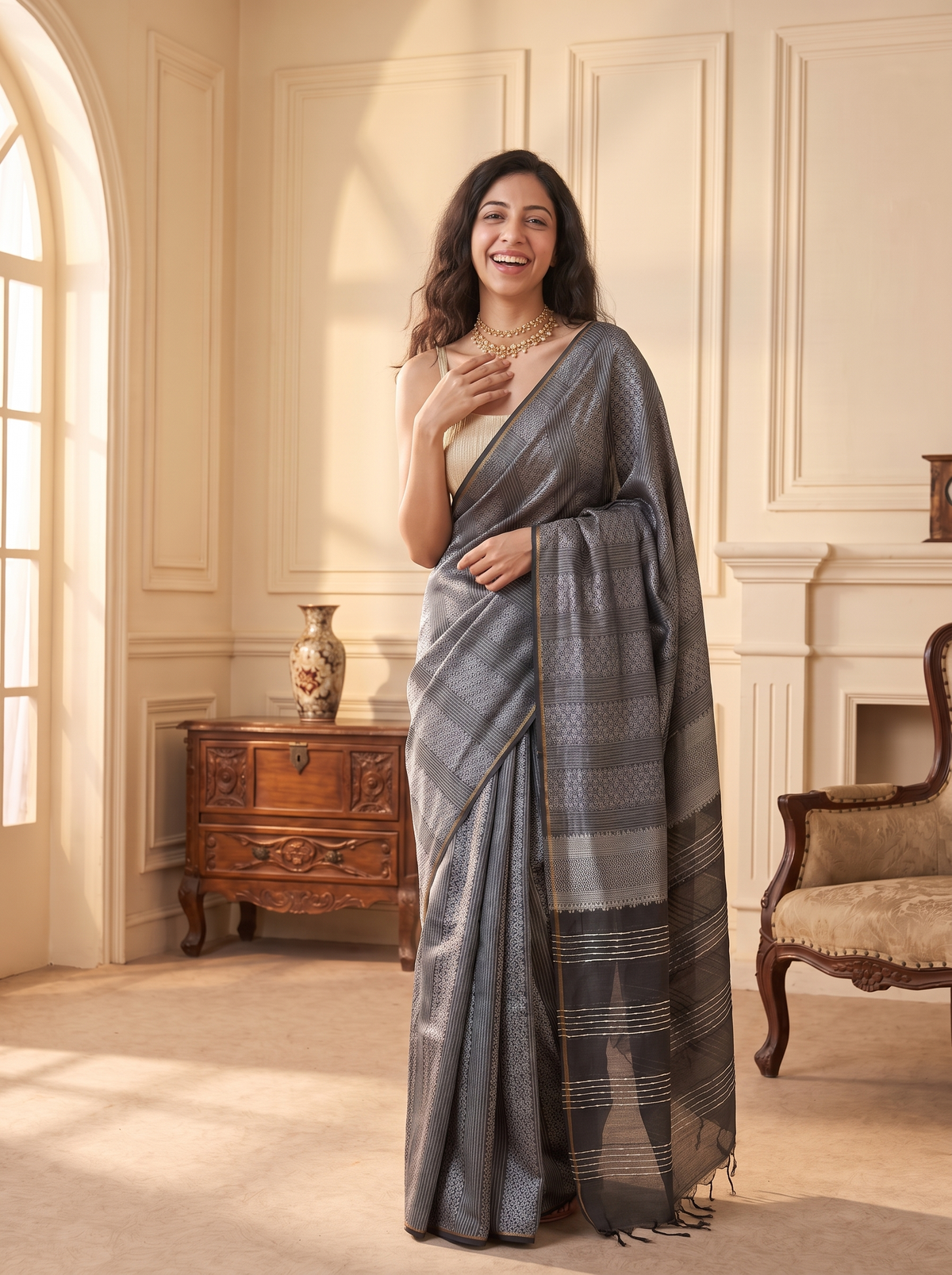 Rajalakshmi Jari Silk Saree