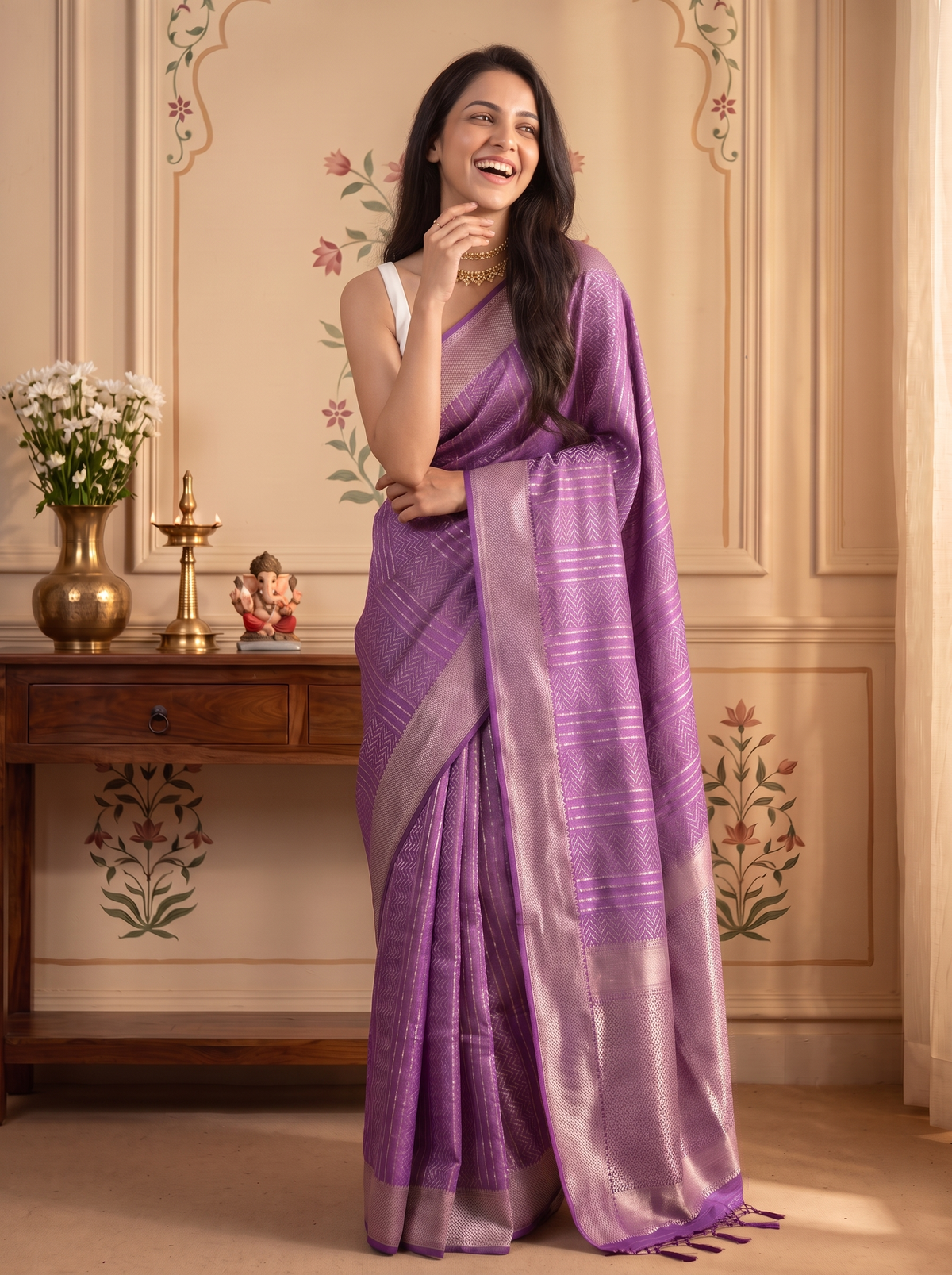 Mahira Jari Silk Saree
