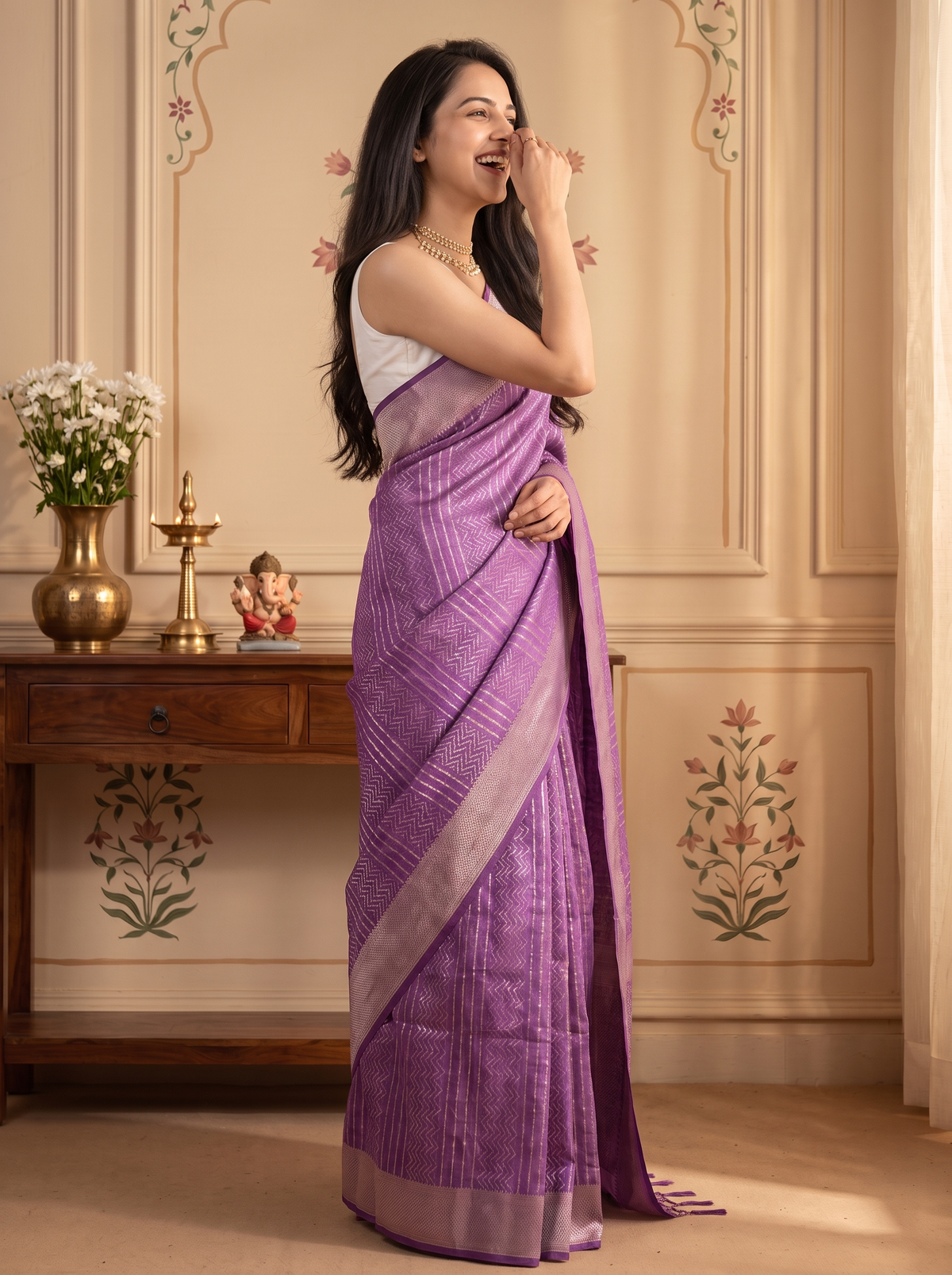 Mahira Jari Silk Saree