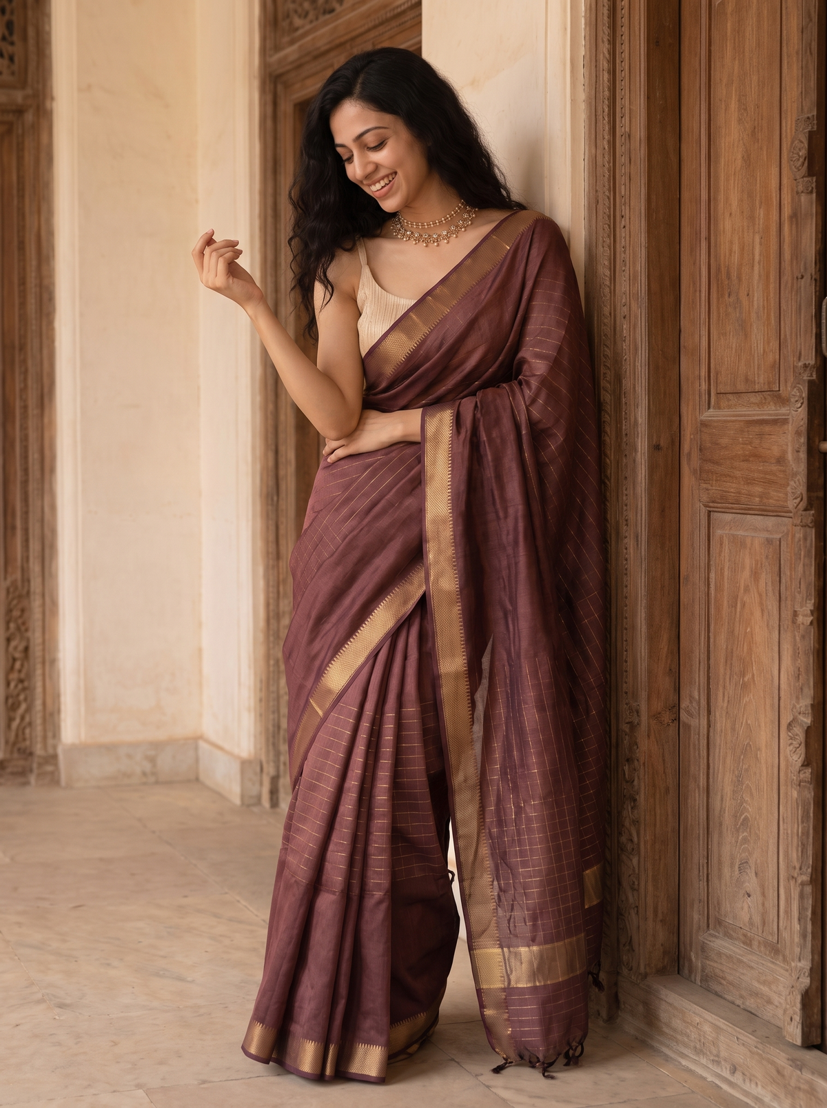Tanira Jari Silk Saree