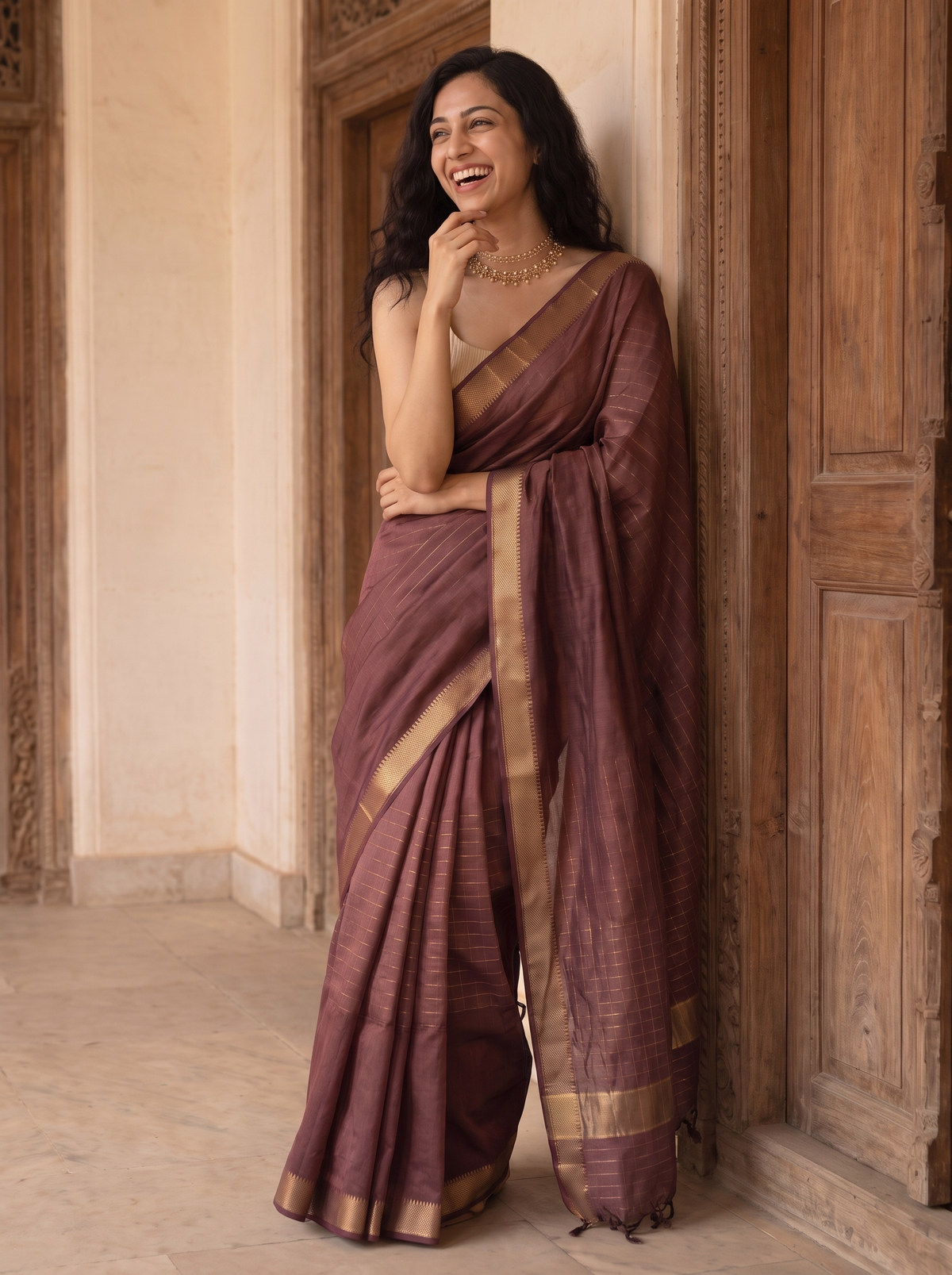 Tanira Jari Silk Saree