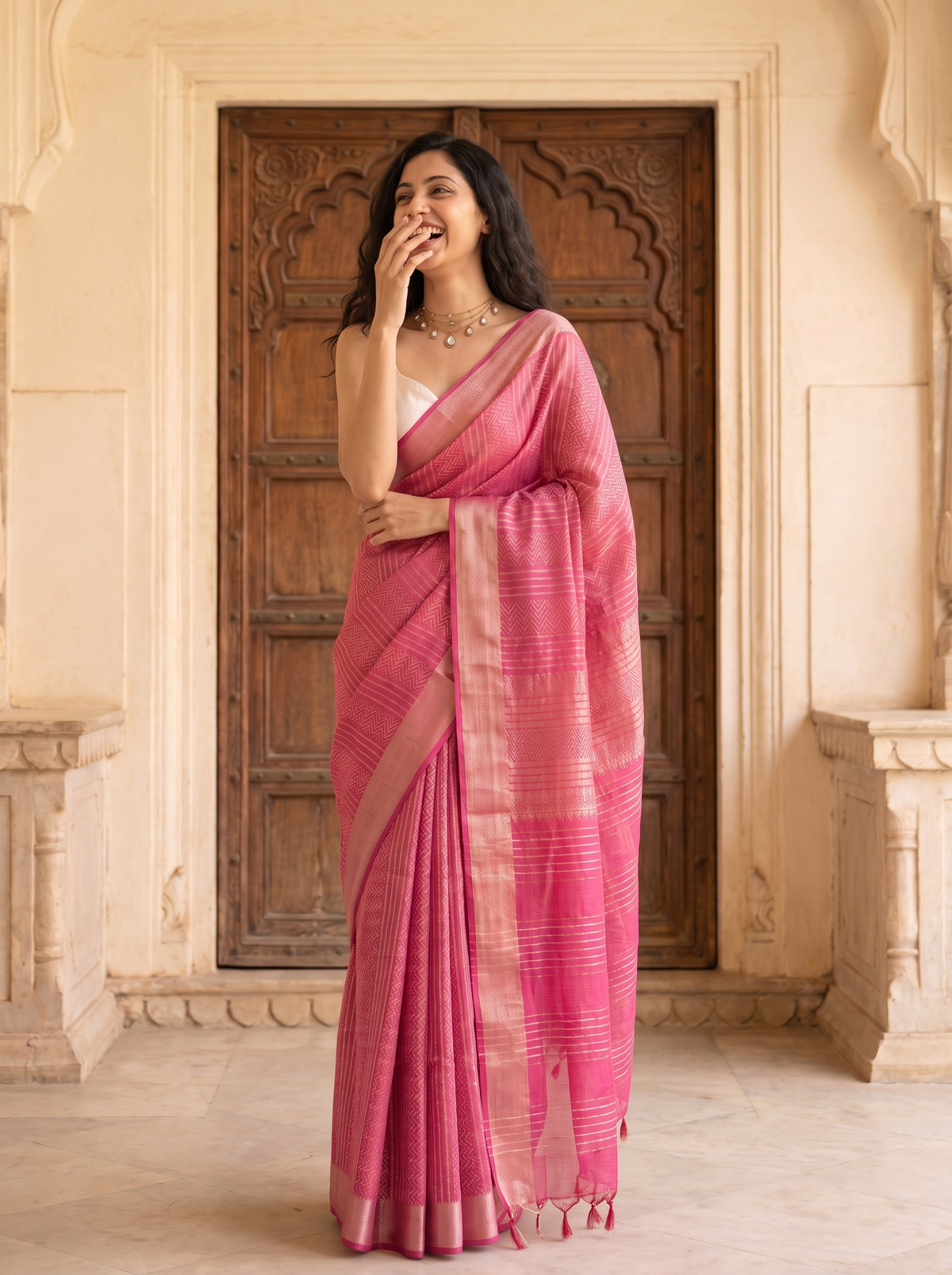 Pavani Jari Silk Saree