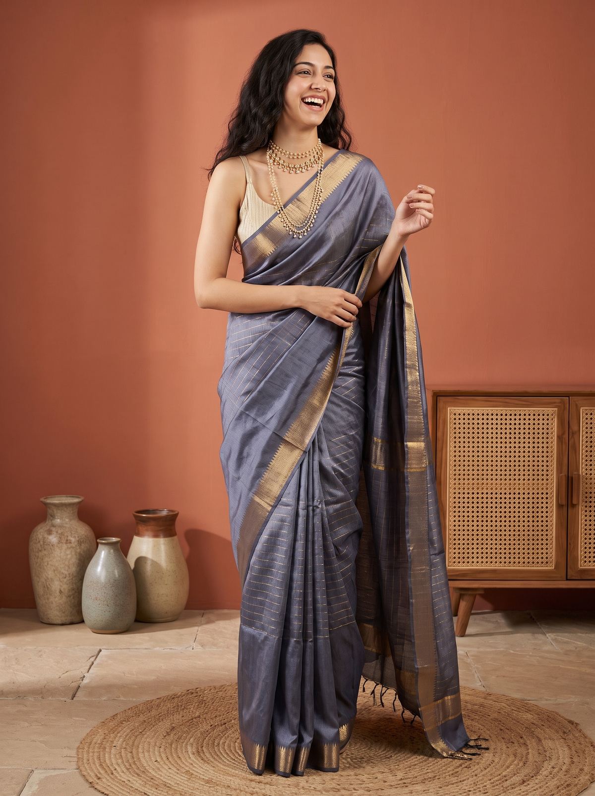 Kanvi Jari Silk Saree