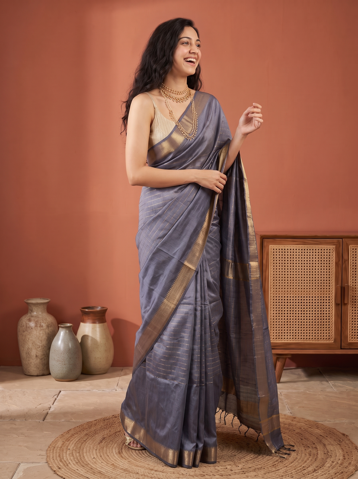 Kanvi Jari Silk Saree