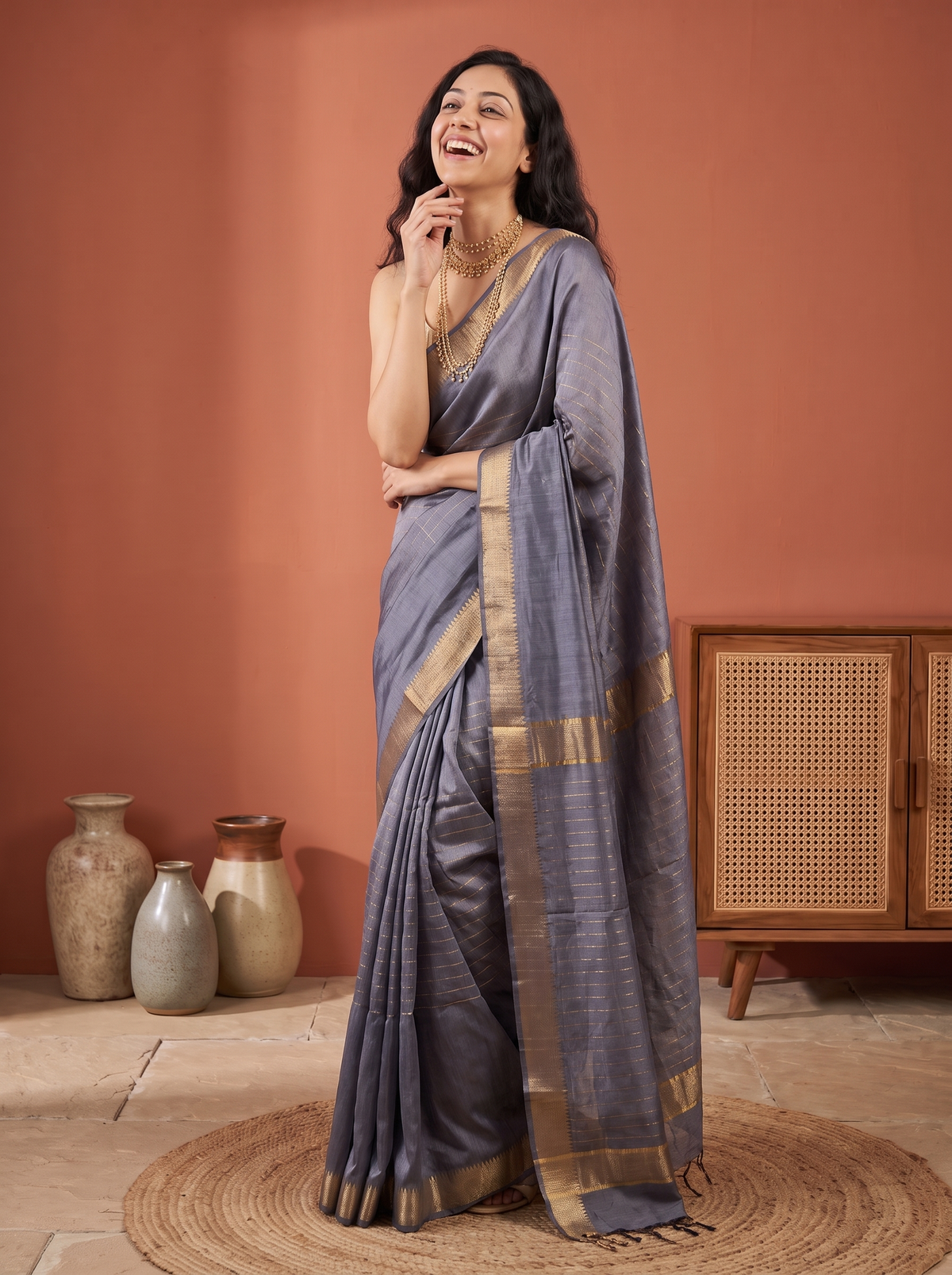 Kanvi Jari Silk Saree