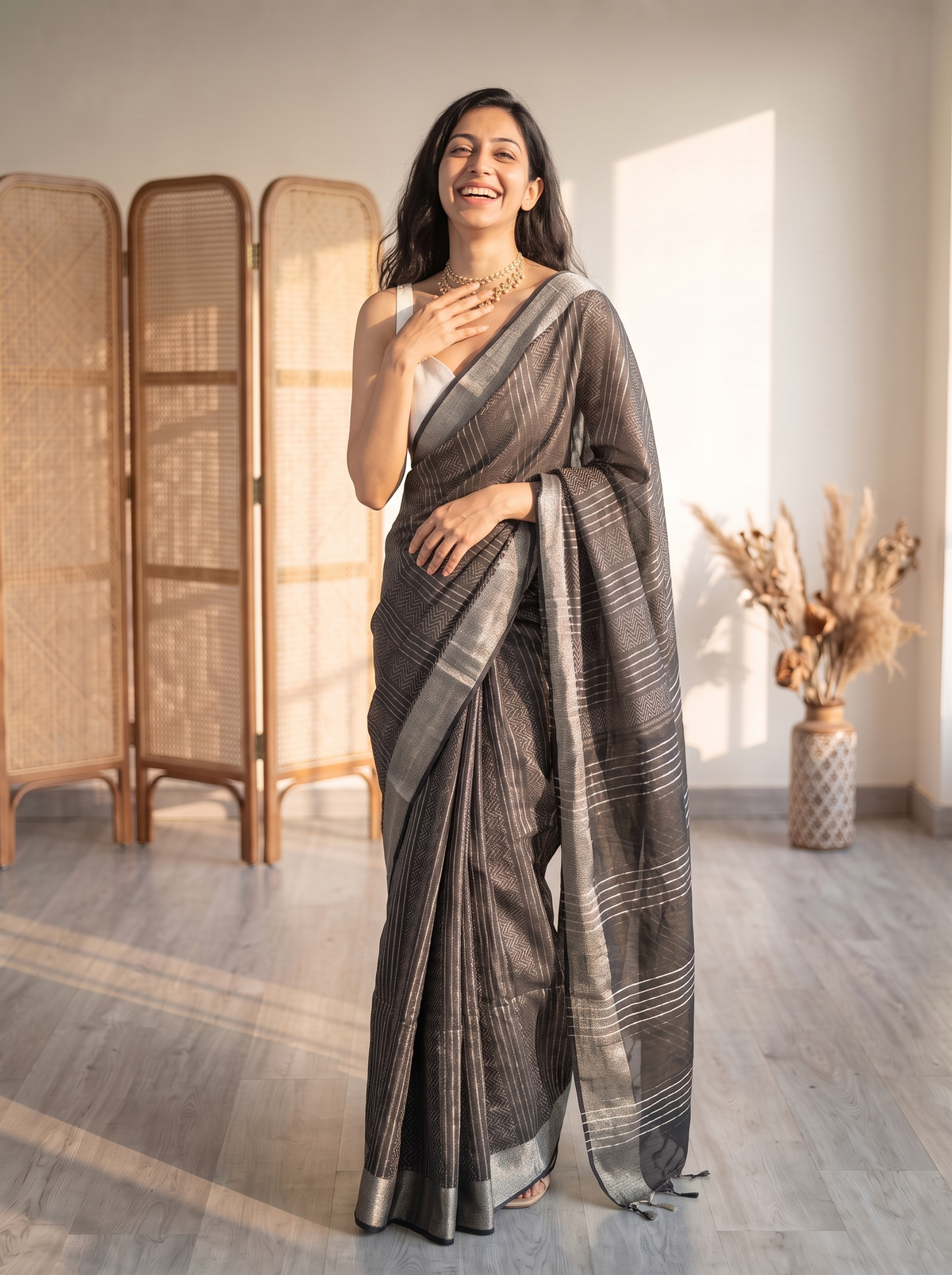 Amritha Jari Silk Saree