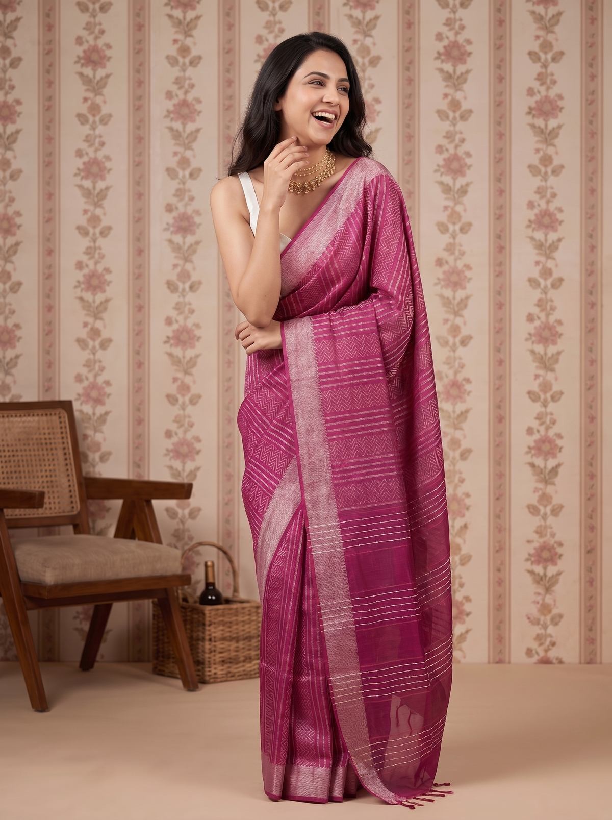 Madhura Jari Silk Saree