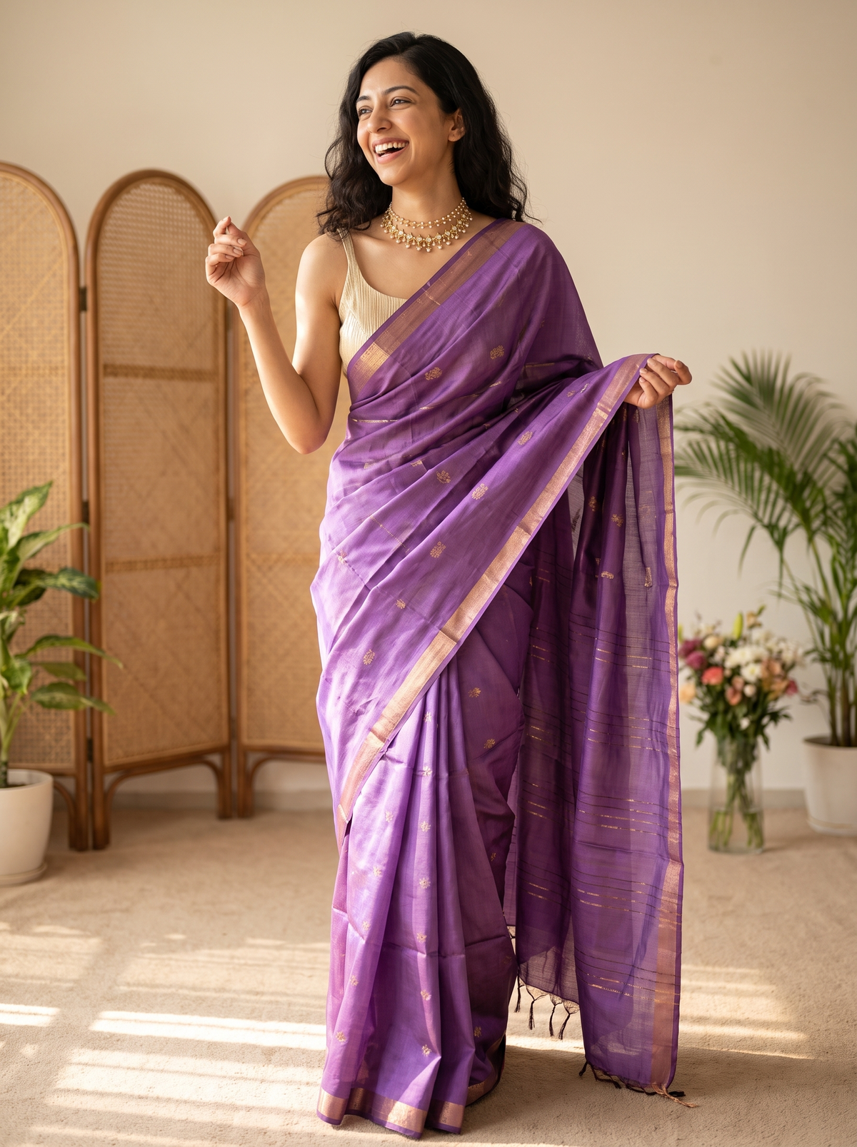 Mrinal Jari Silk Saree