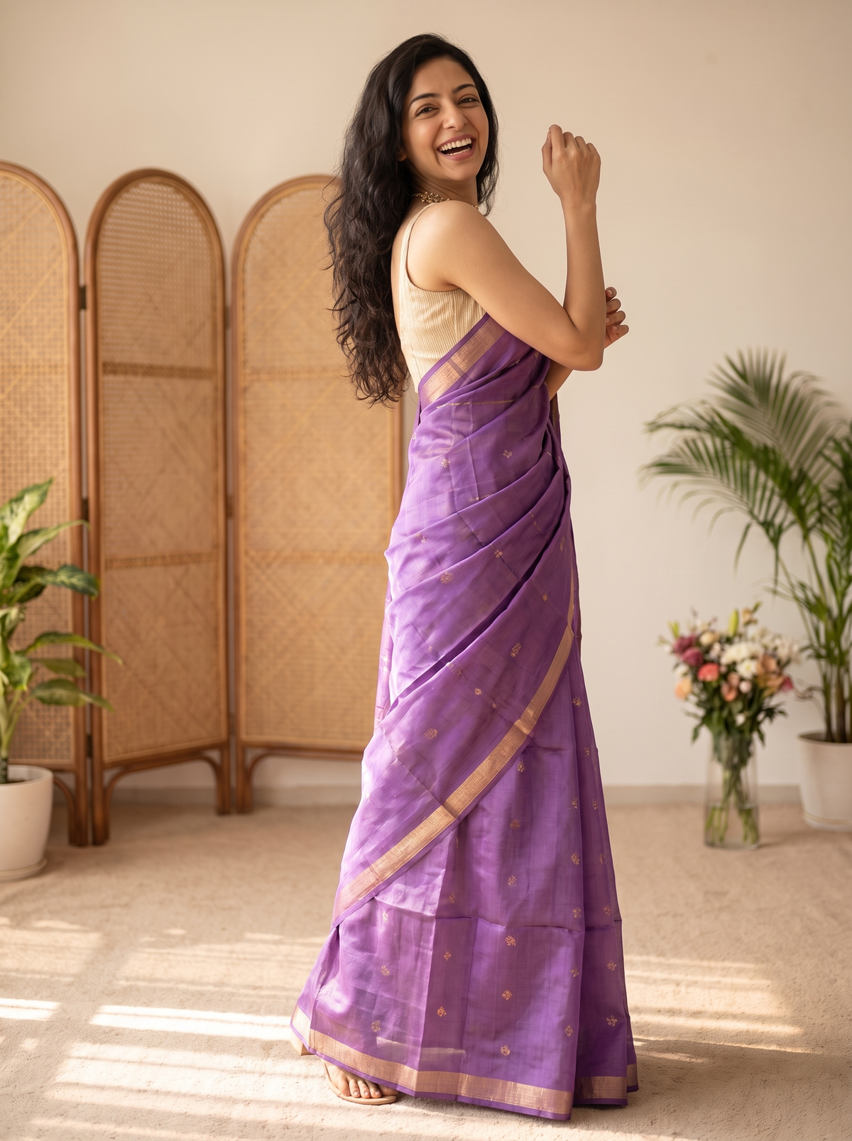 Mrinal Jari Silk Saree
