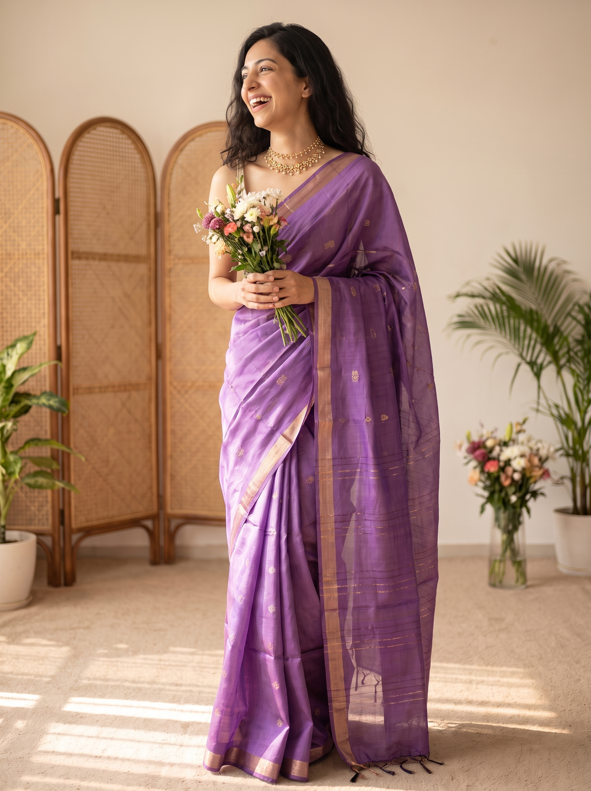 Mrinal Jari Silk Saree