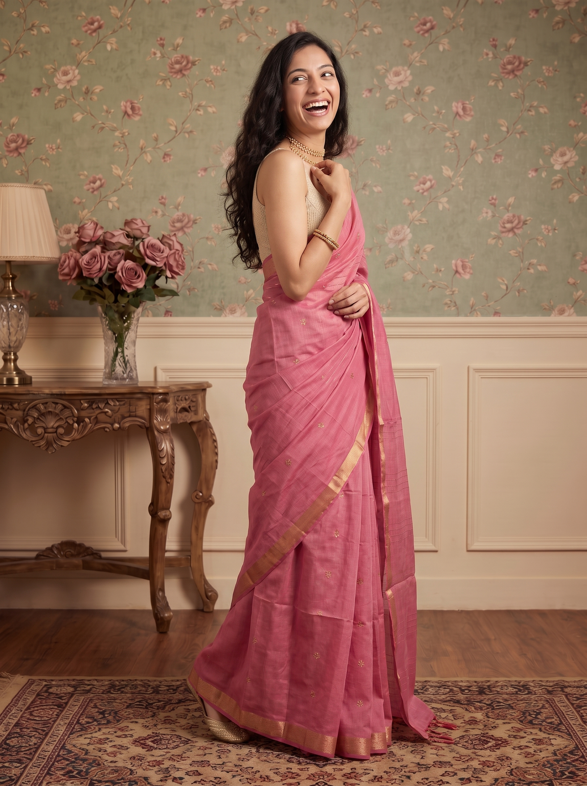 Vaidehi Jari Silk Saree
