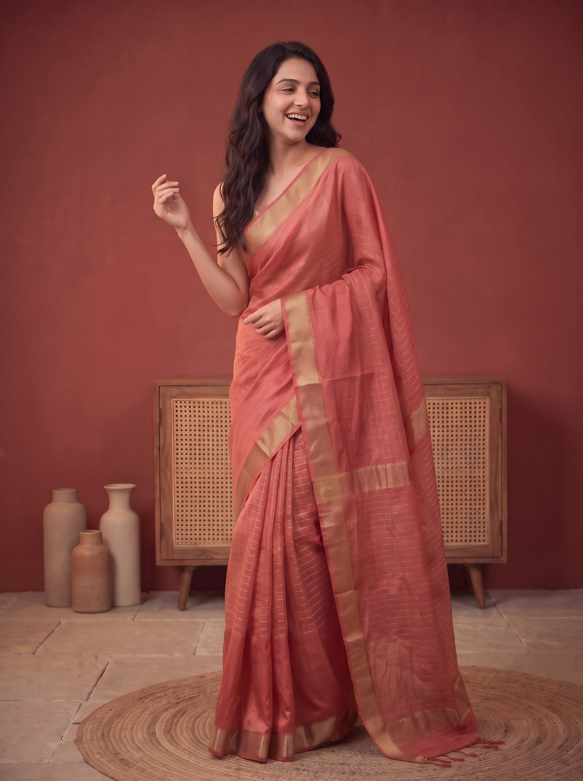 Ratnavali Jari Silk Saree