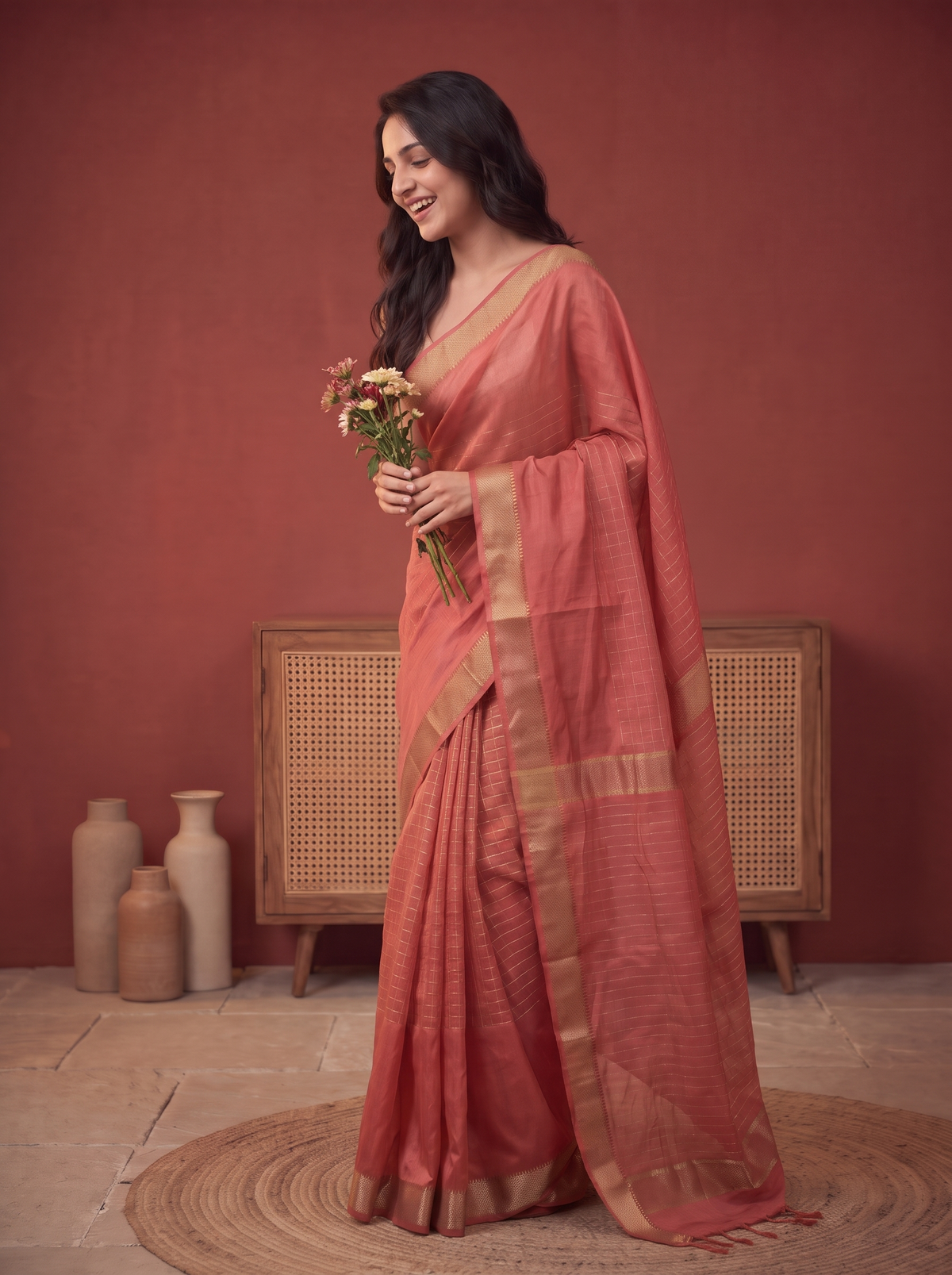 Ratnavali Jari Silk Saree