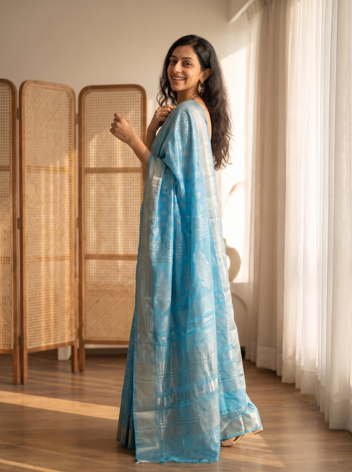 Kairavi Maheshwari Cotton Silk Saree