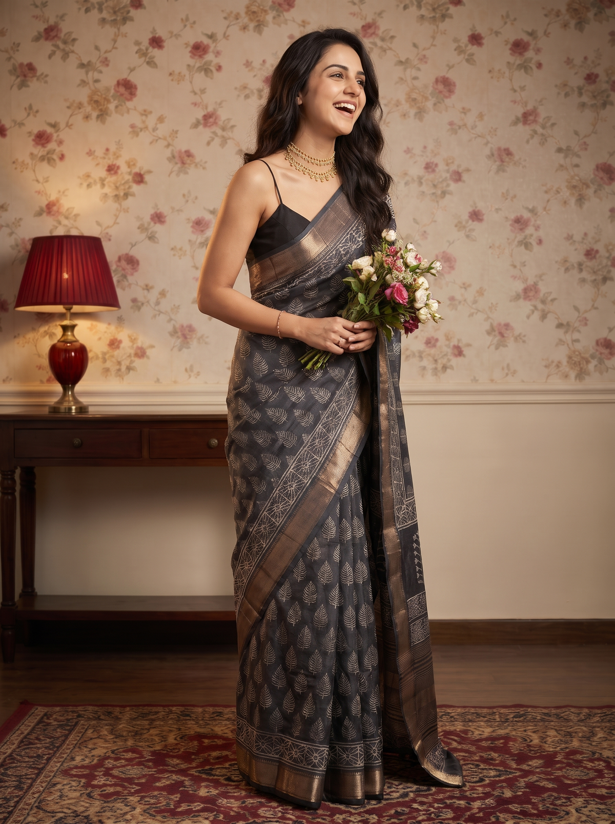 Pankhuri Maheshwari Cotton Silk Saree