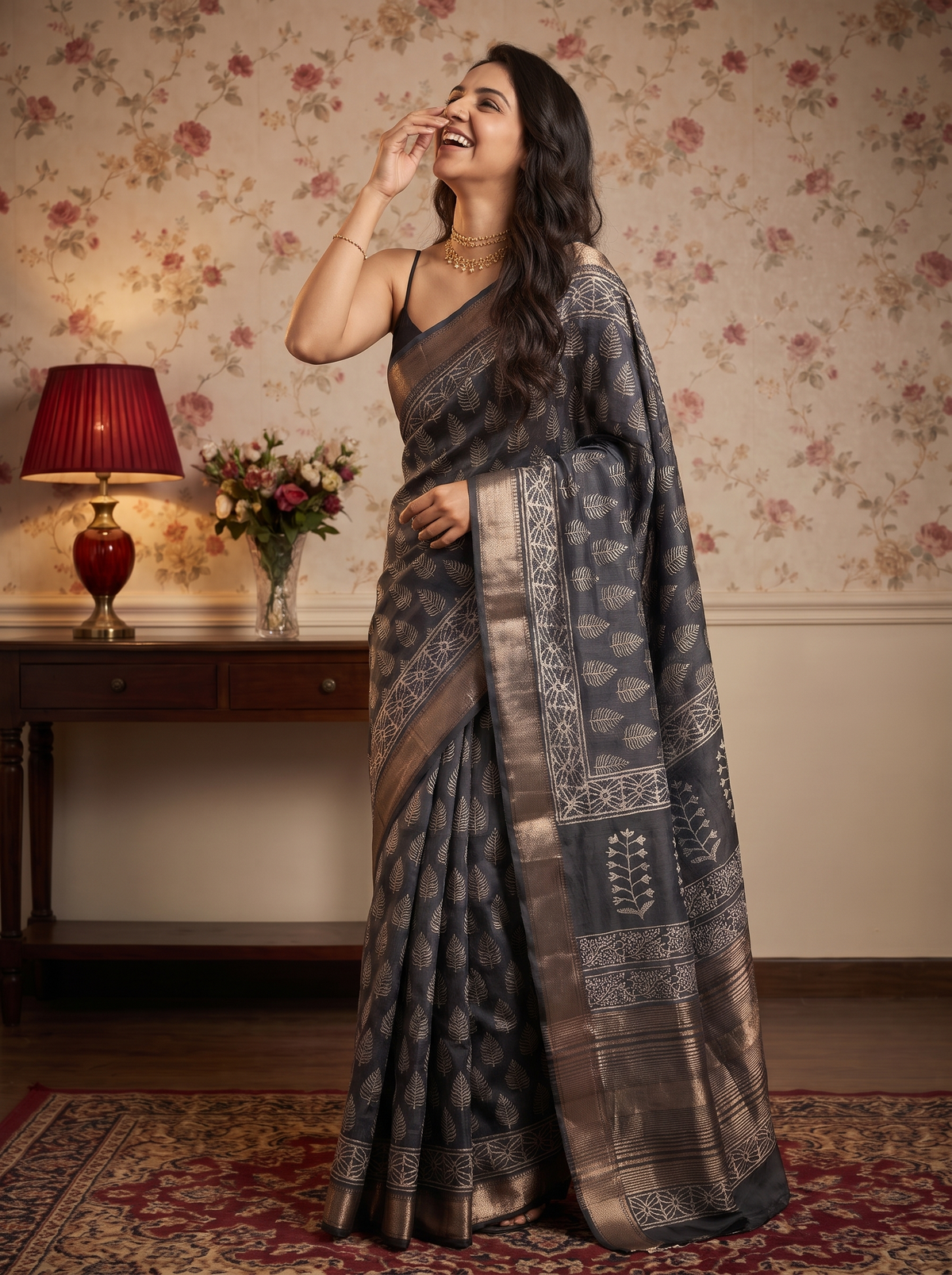 Pankhuri Maheshwari Cotton Silk Saree
