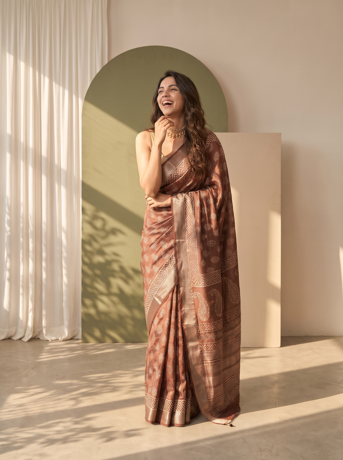 Aarohi Maheshwari Cotton Silk Saree