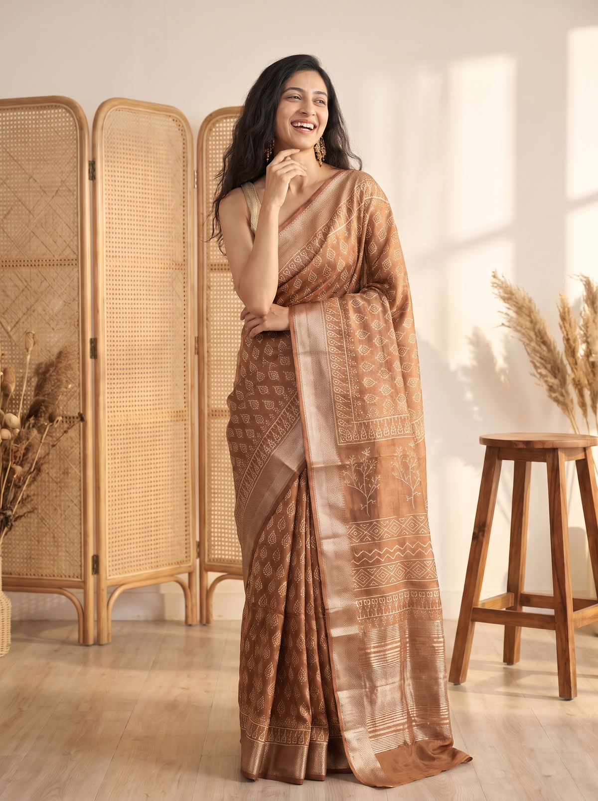 Zarika Maheshwari Cotton Silk Saree