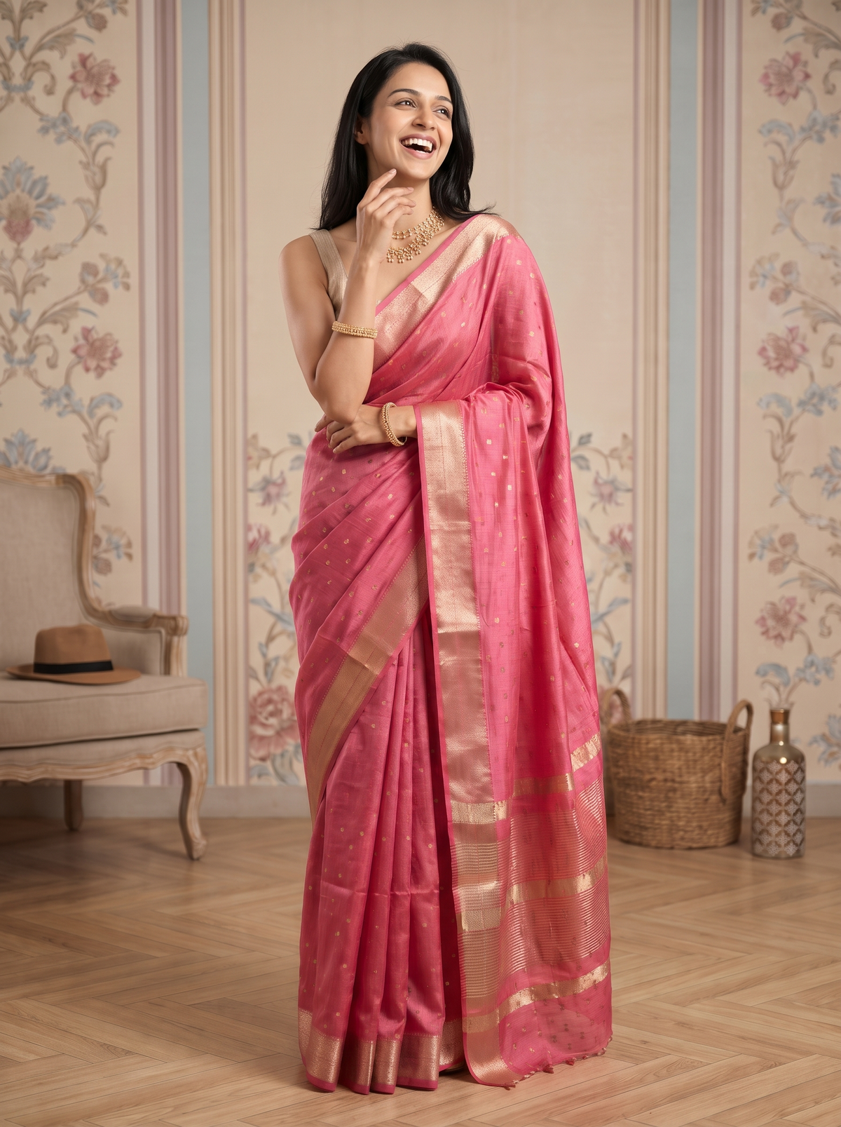 Yuvika Jari Silk Saree