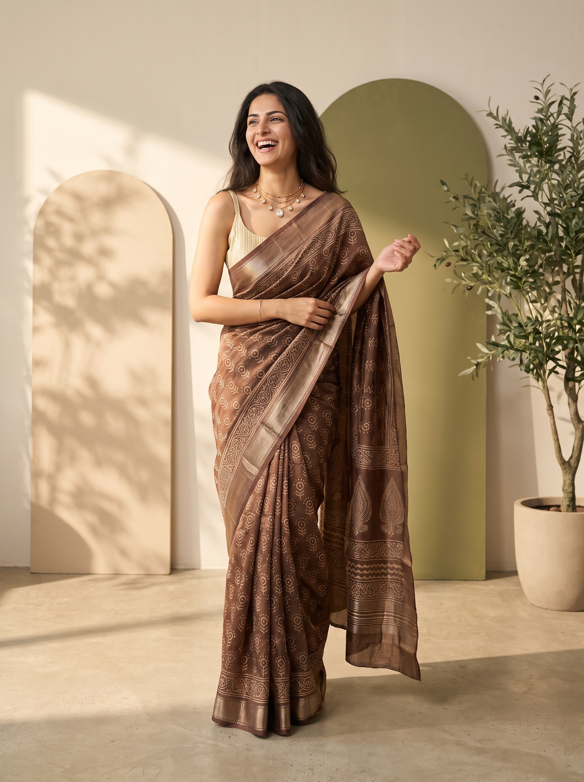 Arohi Maheshwari Cotton Silk Saree