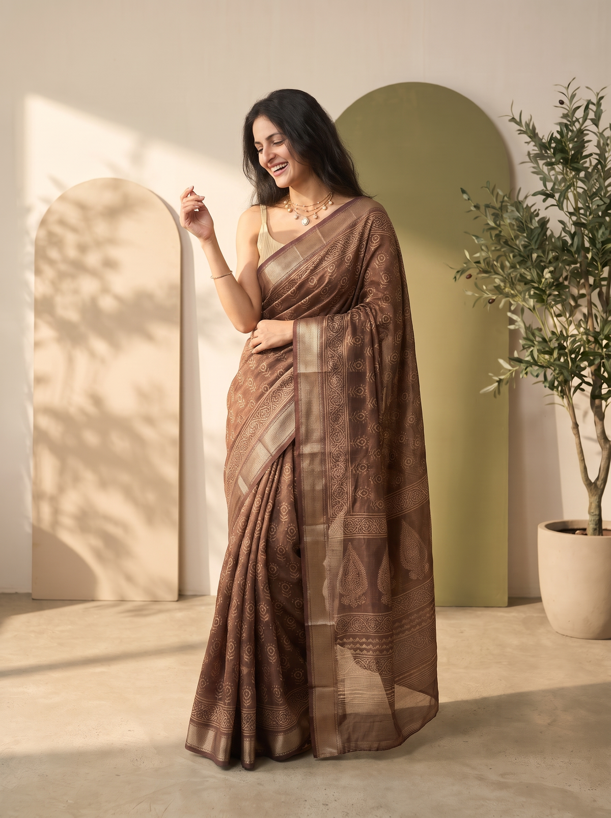 Arohi Maheshwari Cotton Silk Saree