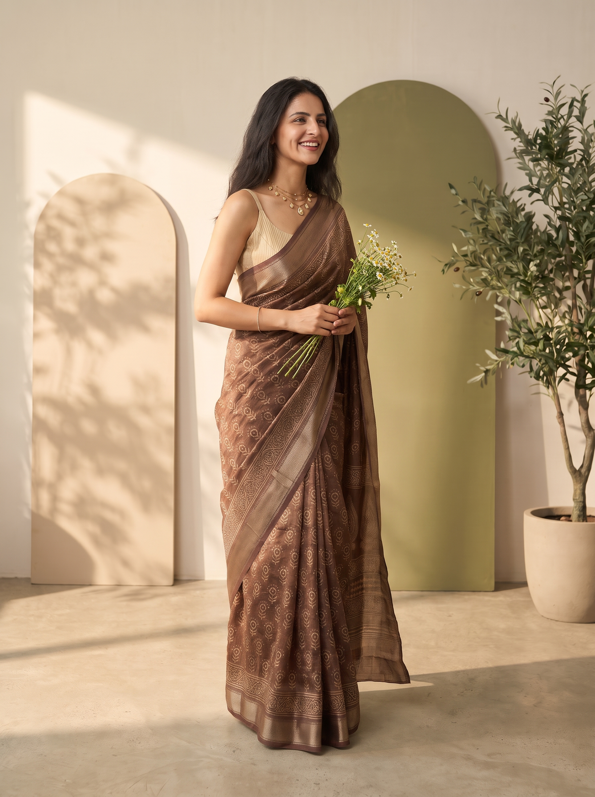Arohi Maheshwari Cotton Silk Saree