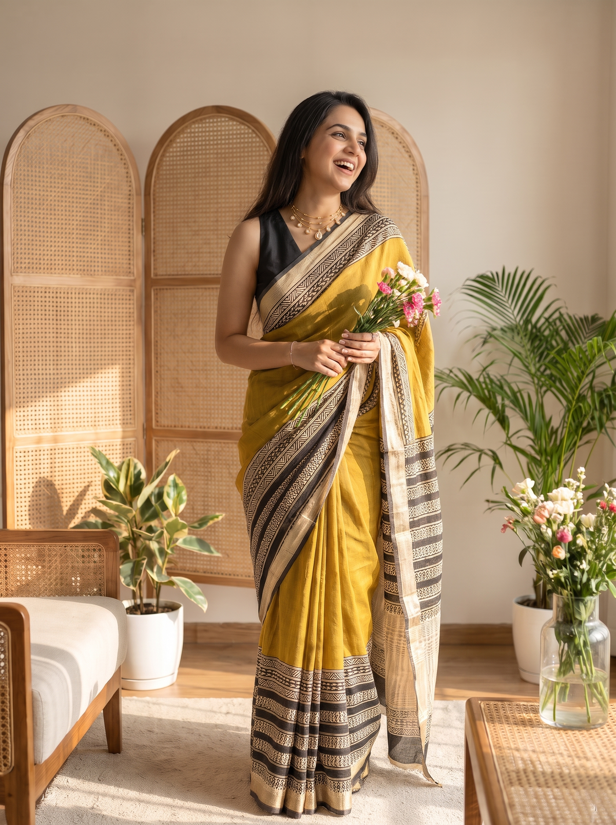Eshara Maheshwari Cotton Silk Saree