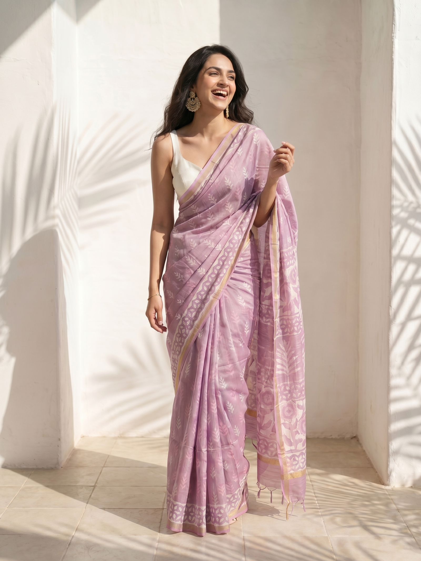 Manorama Cotton Silk Saree