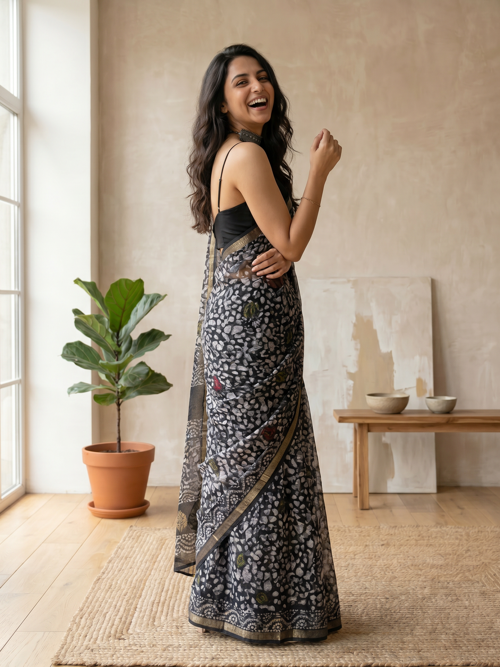 Mrunal Kota Cotton Saree