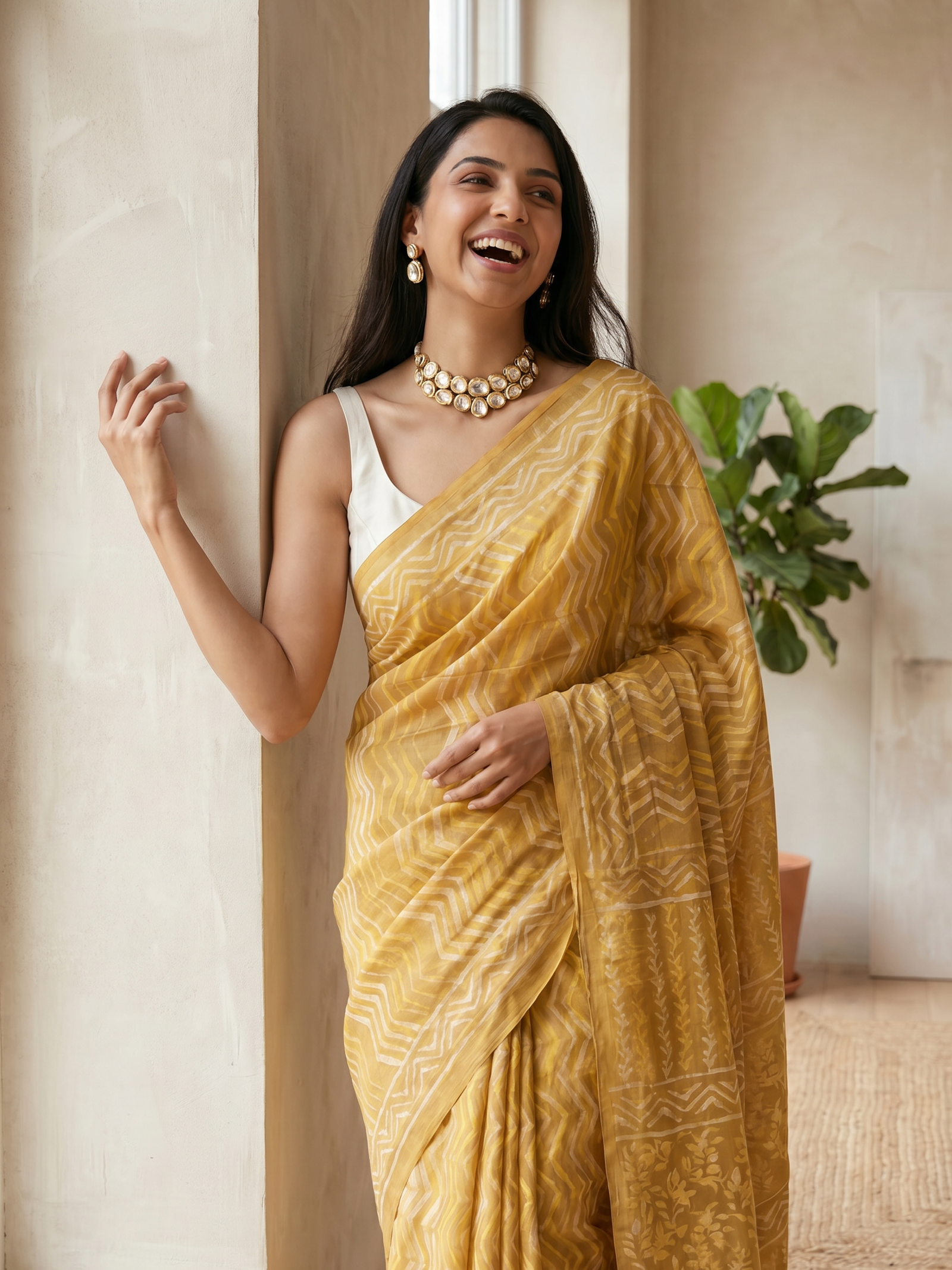 Rangriti Maheshwari Cotton Silk Saree