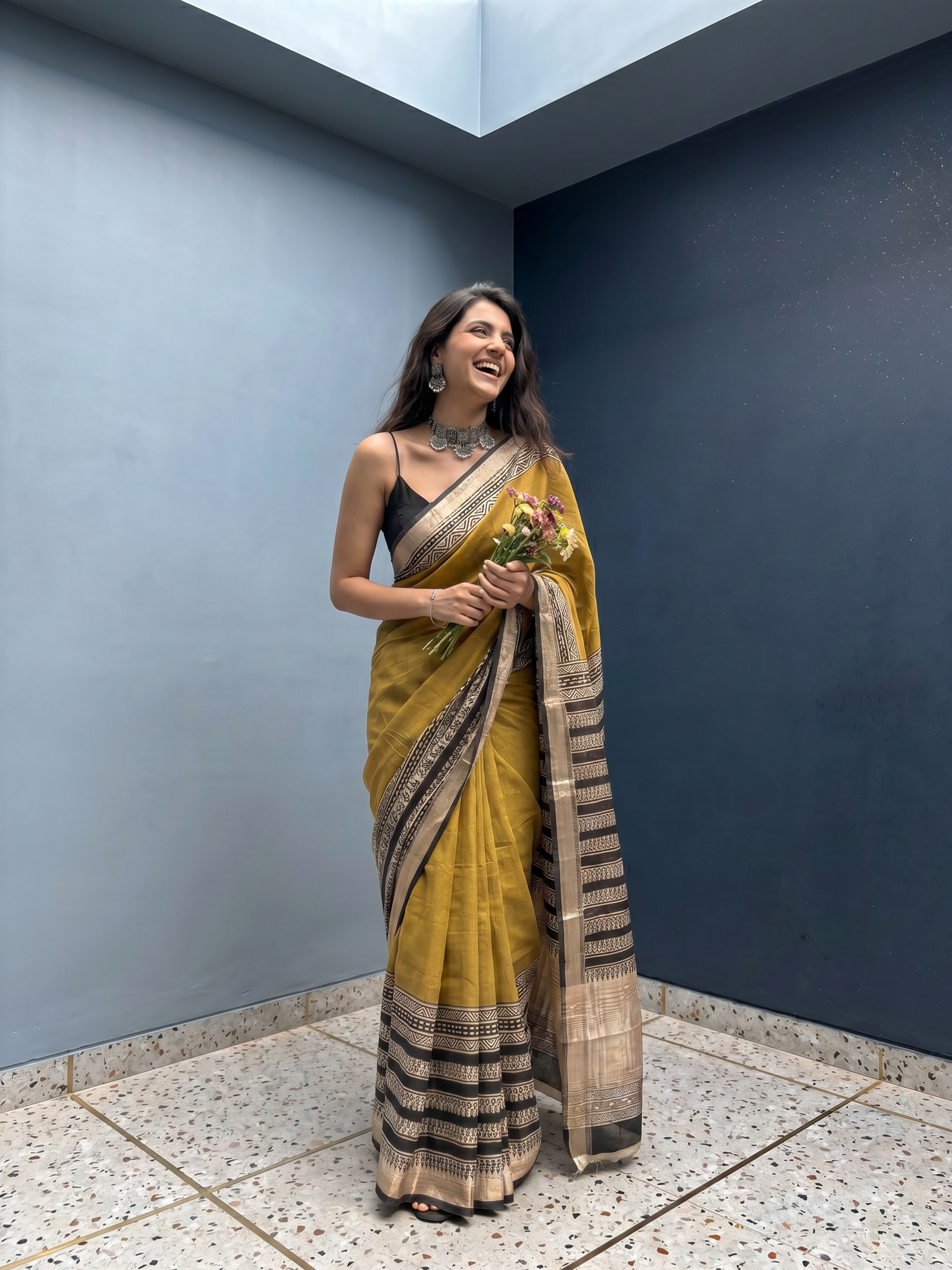 Charulata Maheshwari Cotton Silk Saree