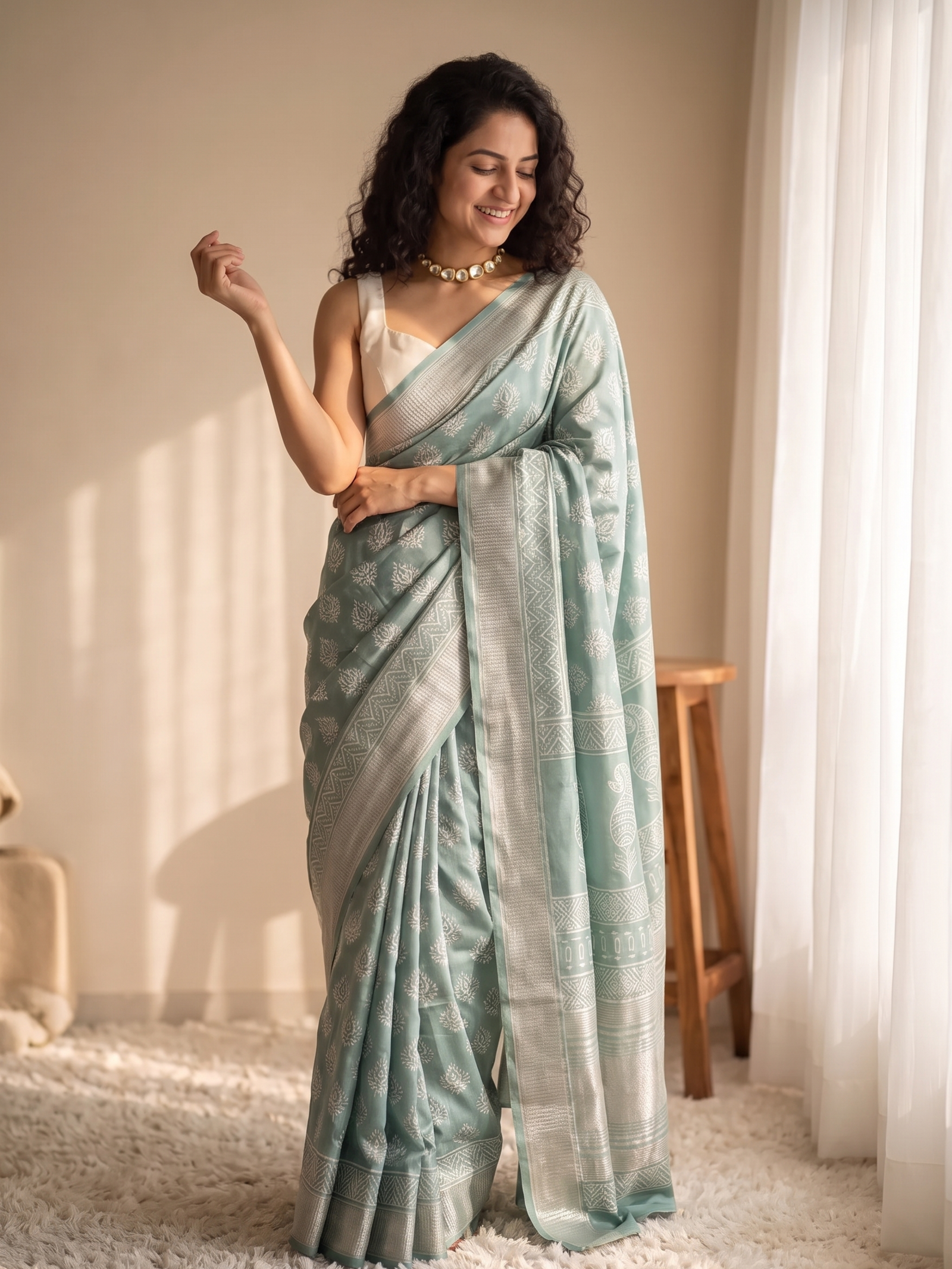 Nira Maheshwari Cotton Silk
