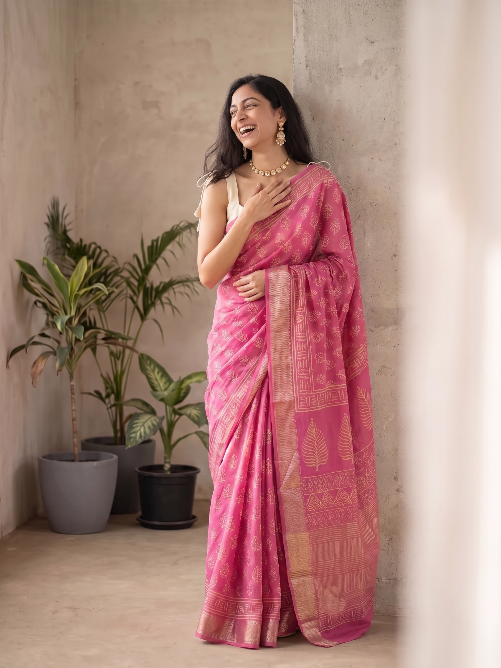 Ziva Maheshwari Cotton Silk