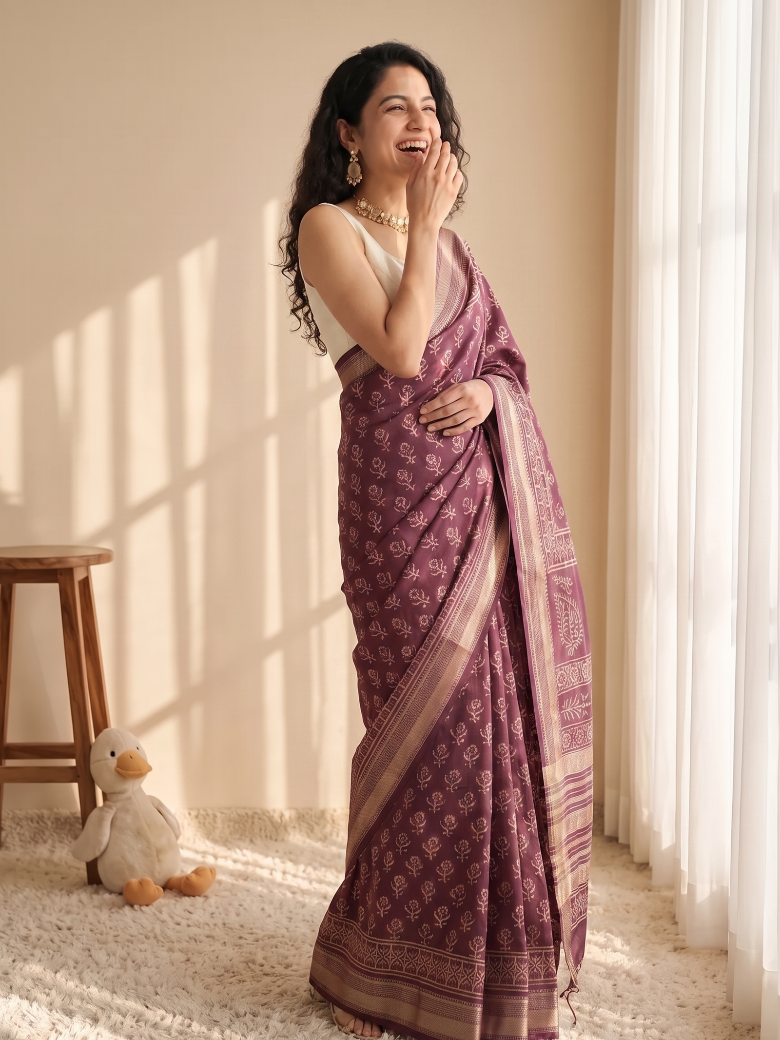Elara Maheshwari Cotton Silk