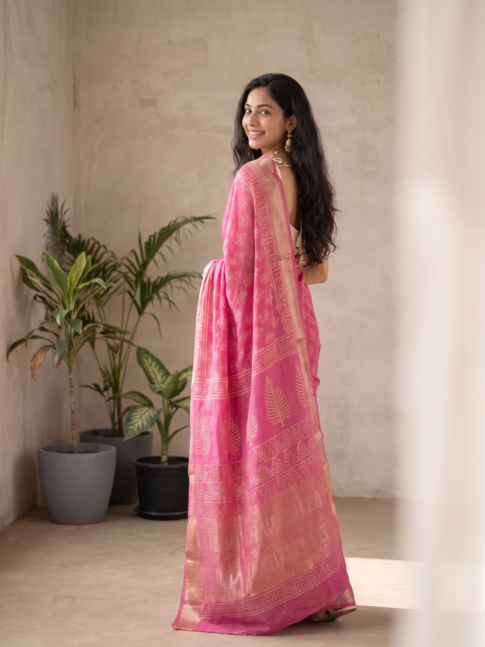 Ziva Maheshwari Cotton Silk