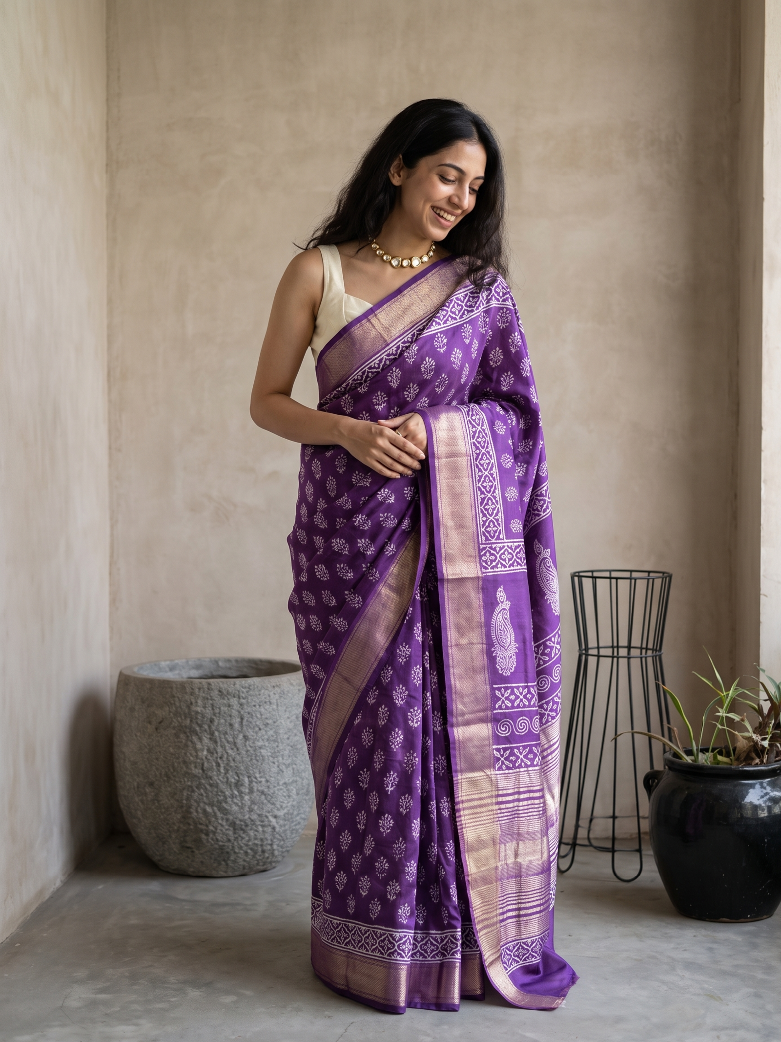 Vira Maheshwari Cotton Silk