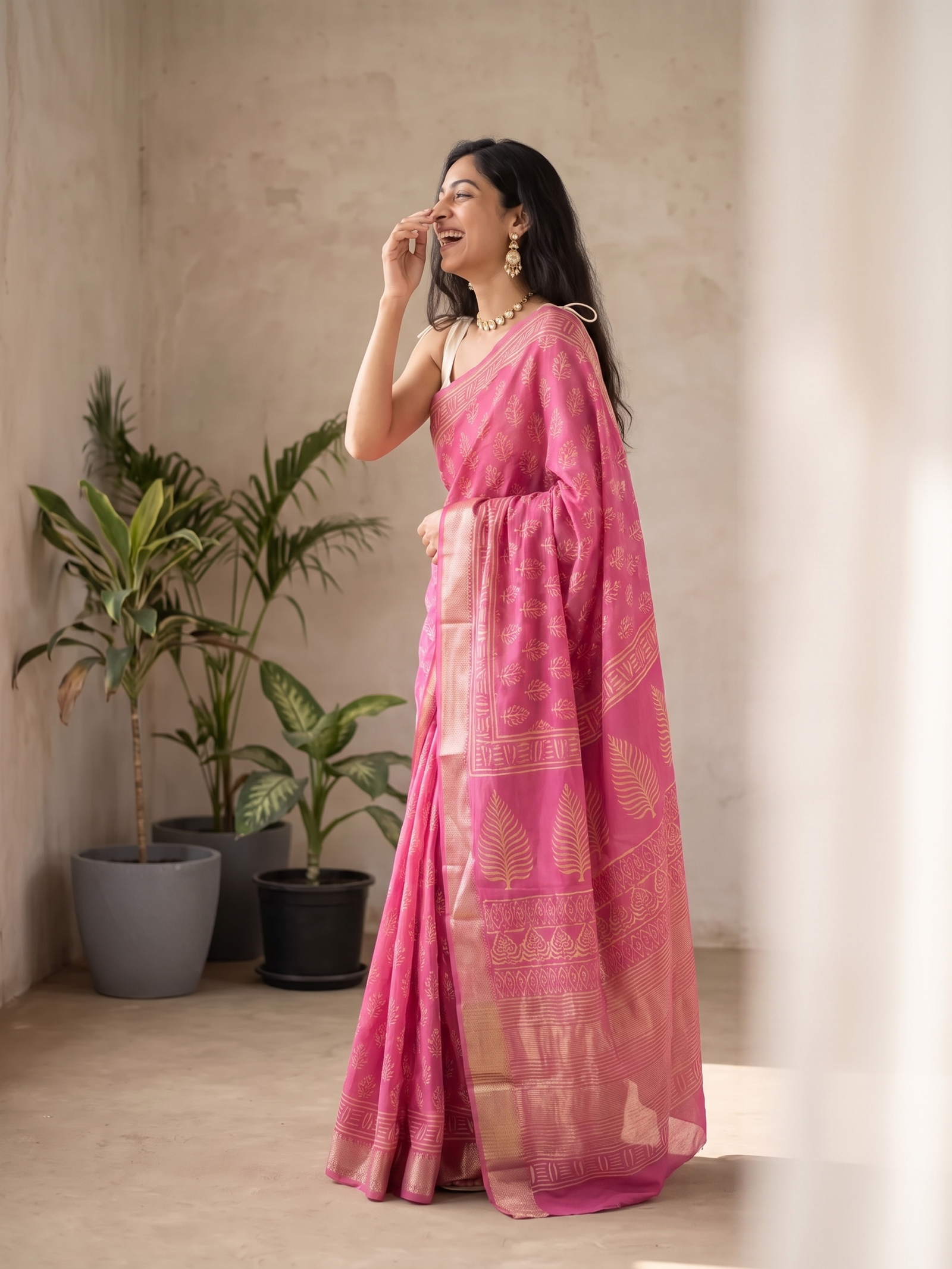 Ziva Maheshwari Cotton Silk