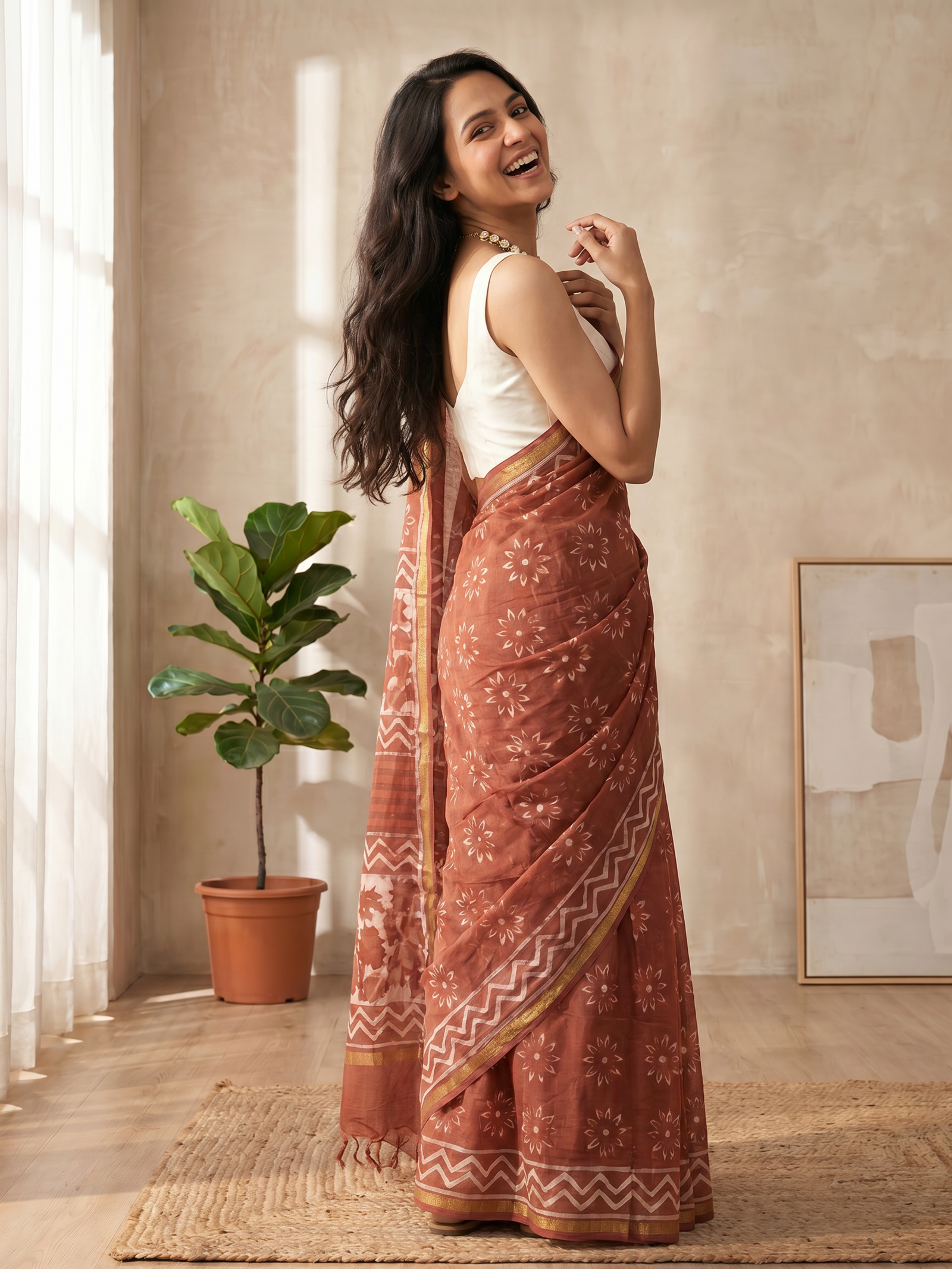 Arohi Maheshwari Cotton Silk Saree