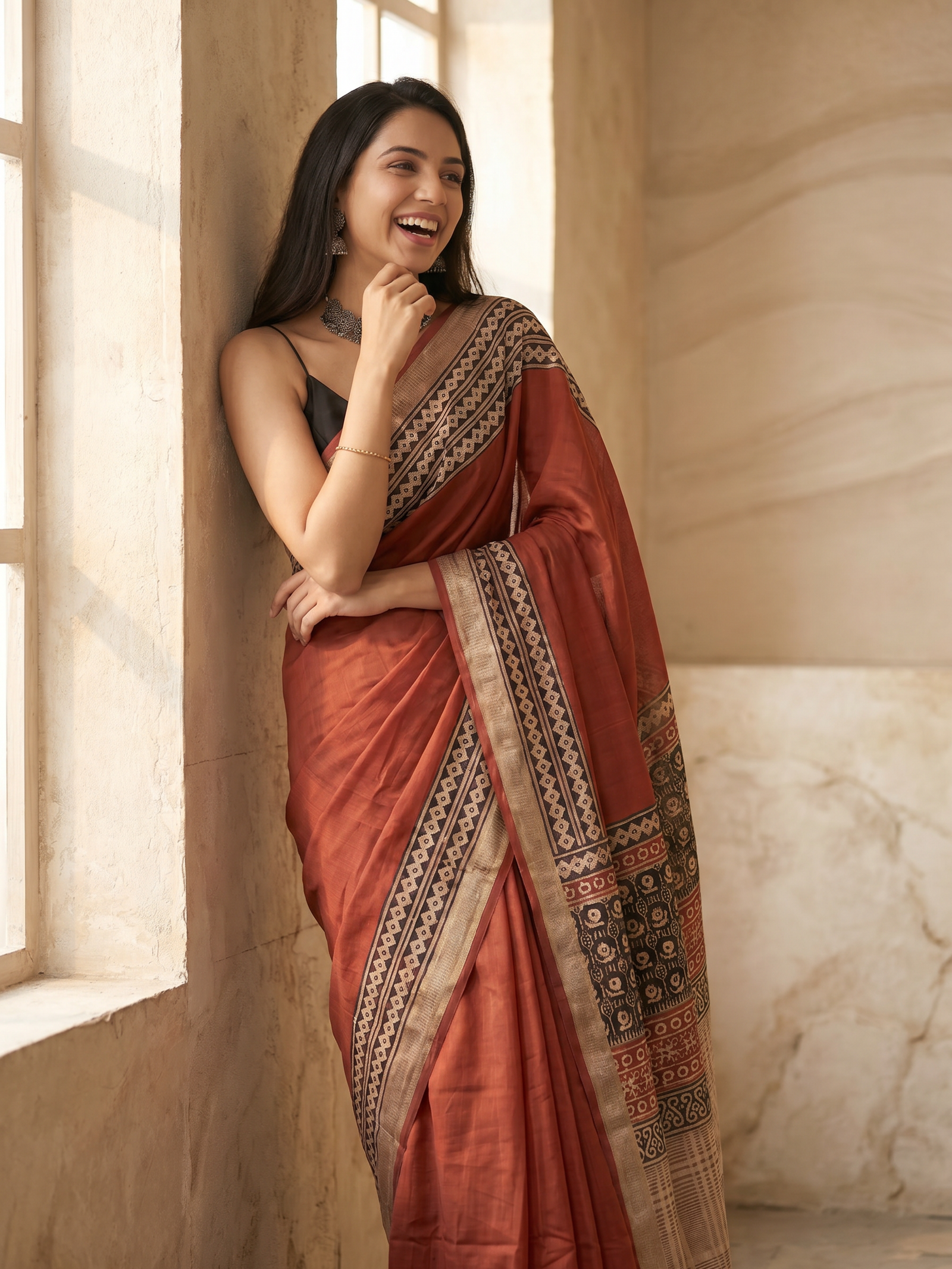 Neyra Maheshwari Cotton Silk Saree