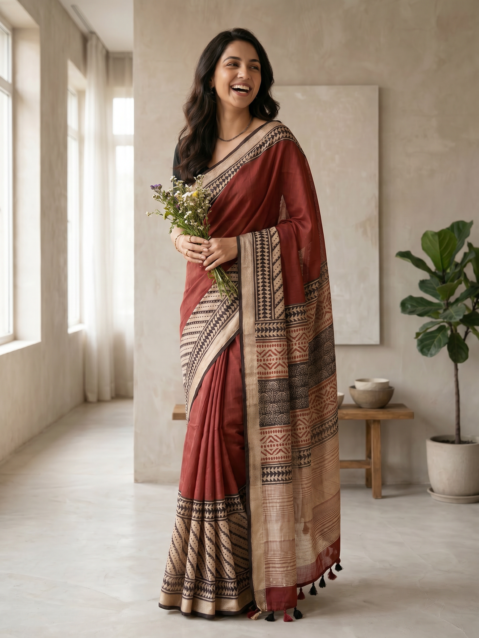 Rheya Maheshwari Cotton Silk Saree