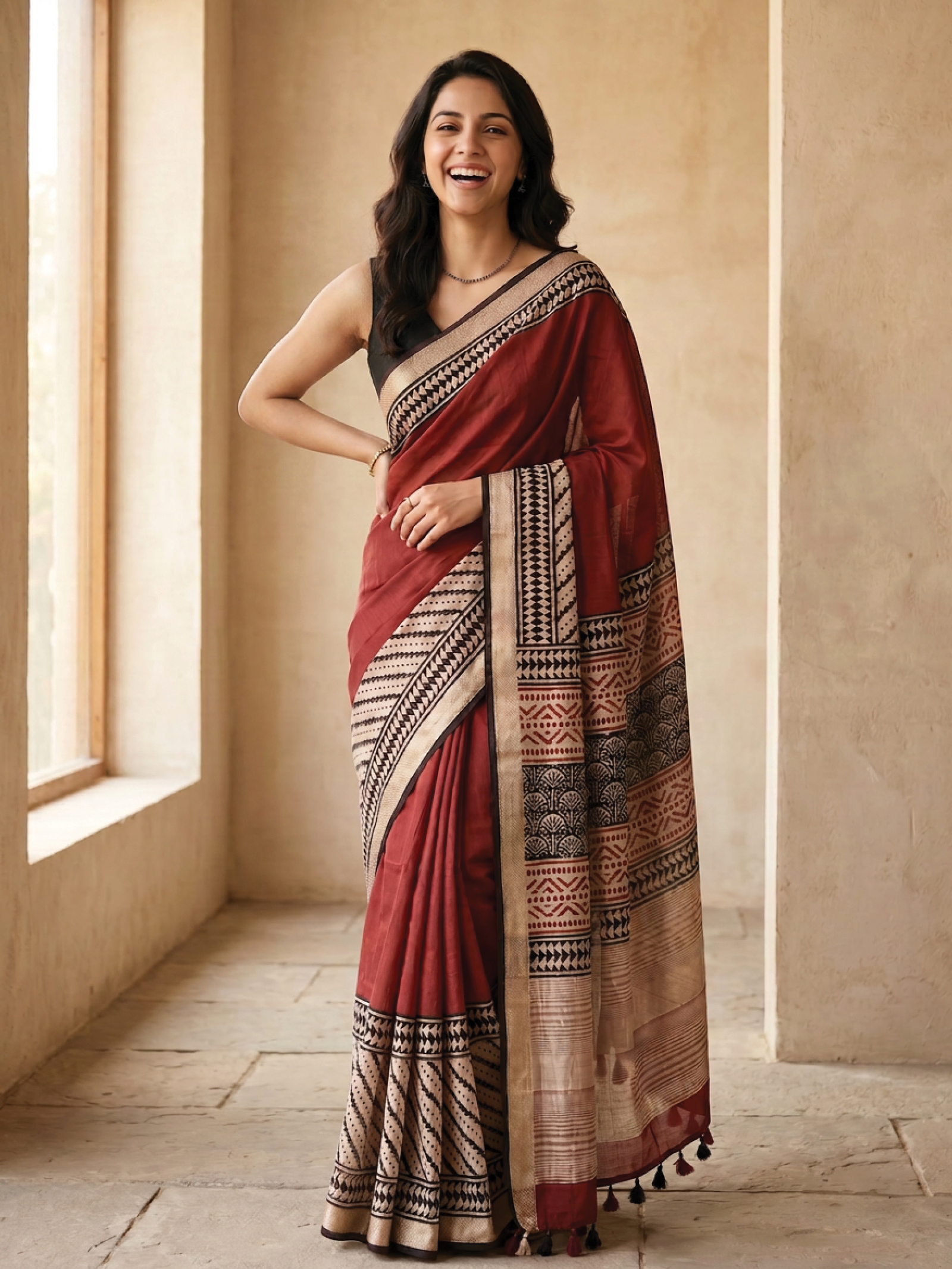 Rheya Maheshwari Cotton Silk Saree