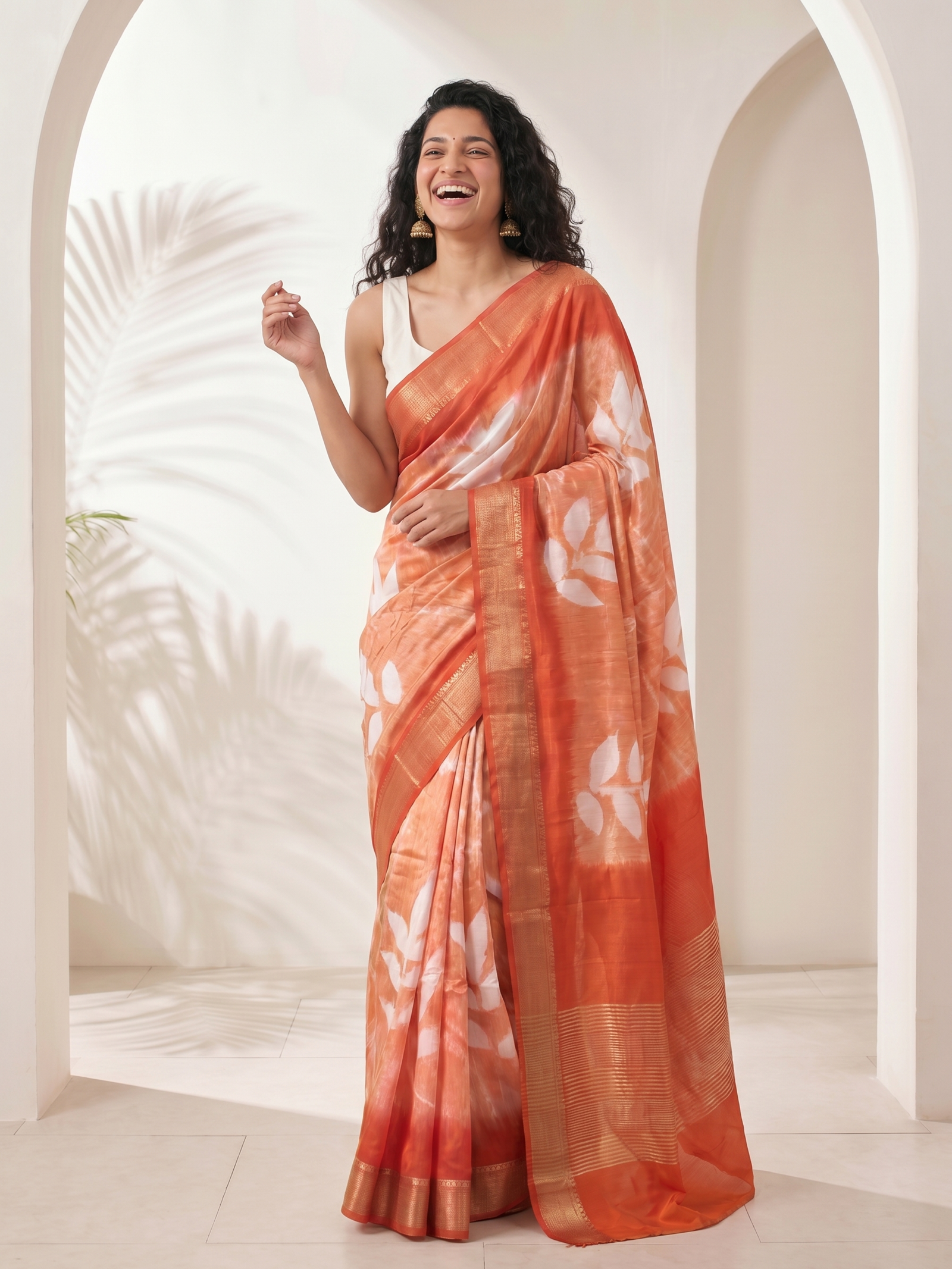 Anokhi Cotton Silk Maheshwari Saree